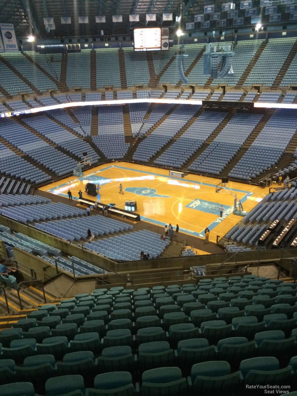 Dean Smith Center Section 212 - RateYourSeats.com