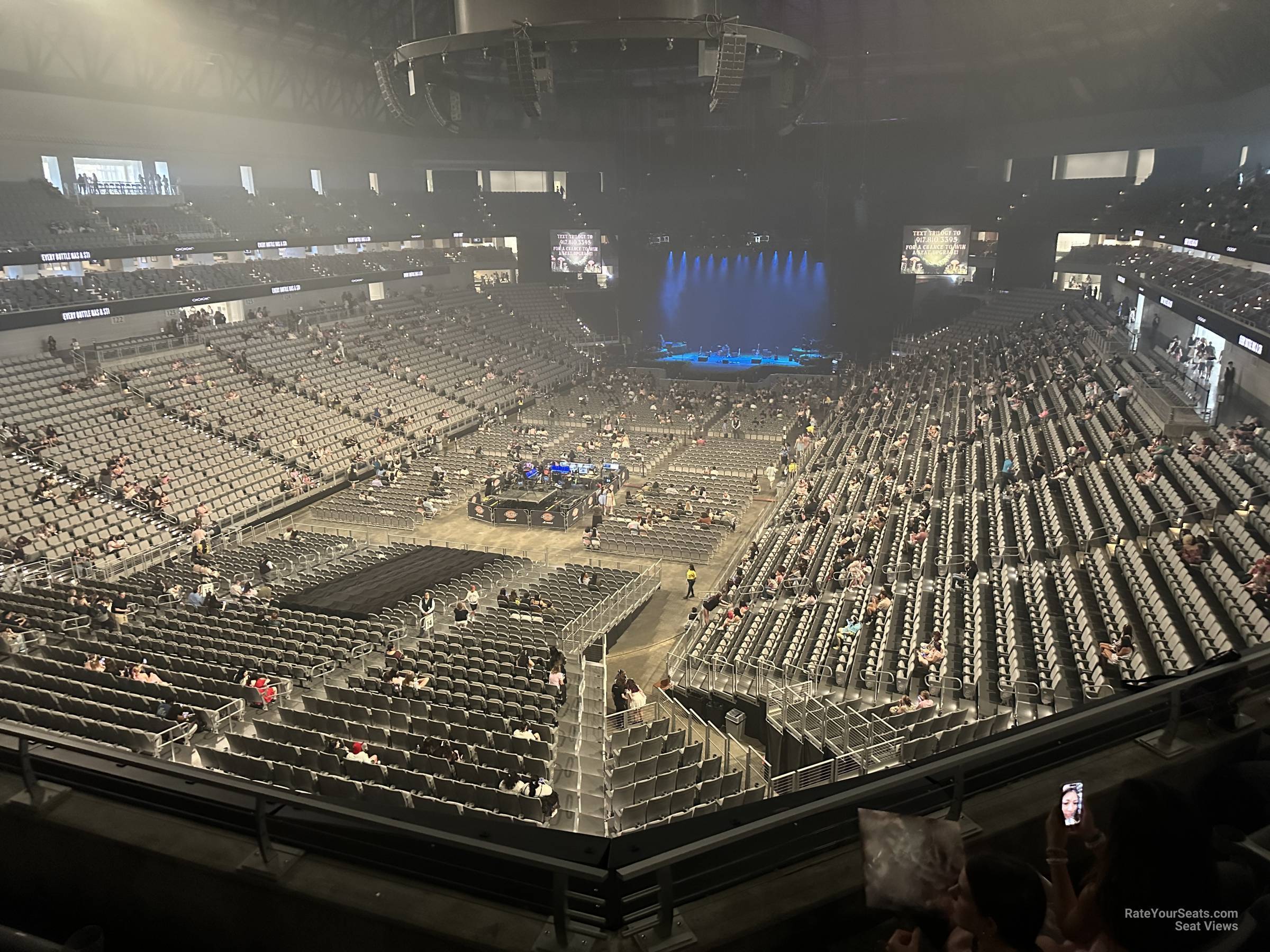 view from Section 213 