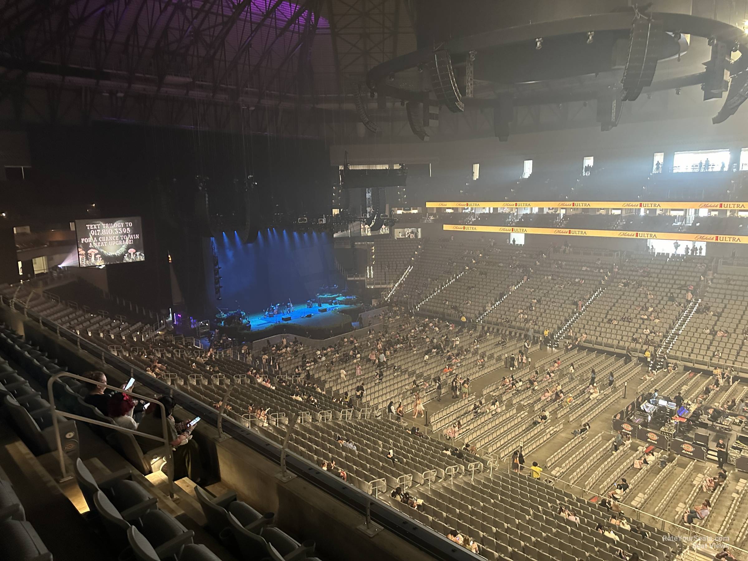 view from Section 221 