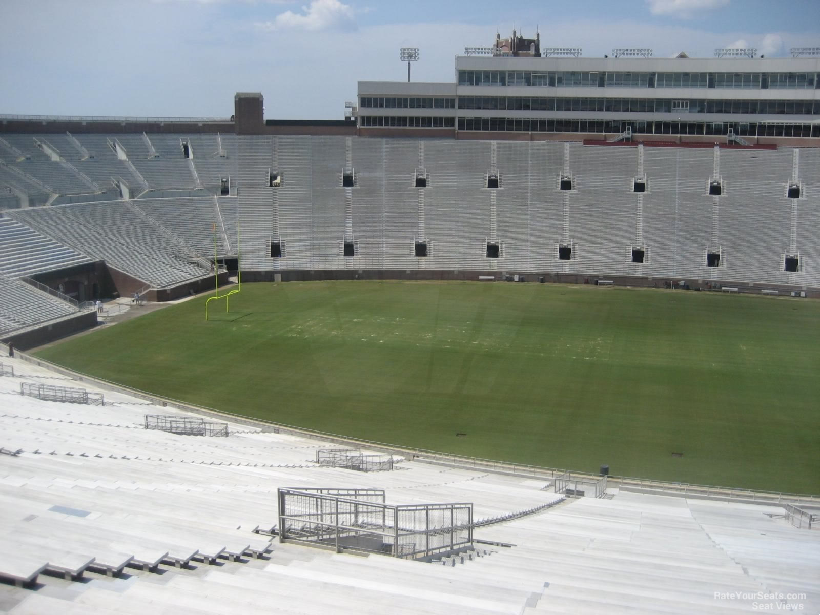 section 10, row 77 seat view  - doak campbell stadium