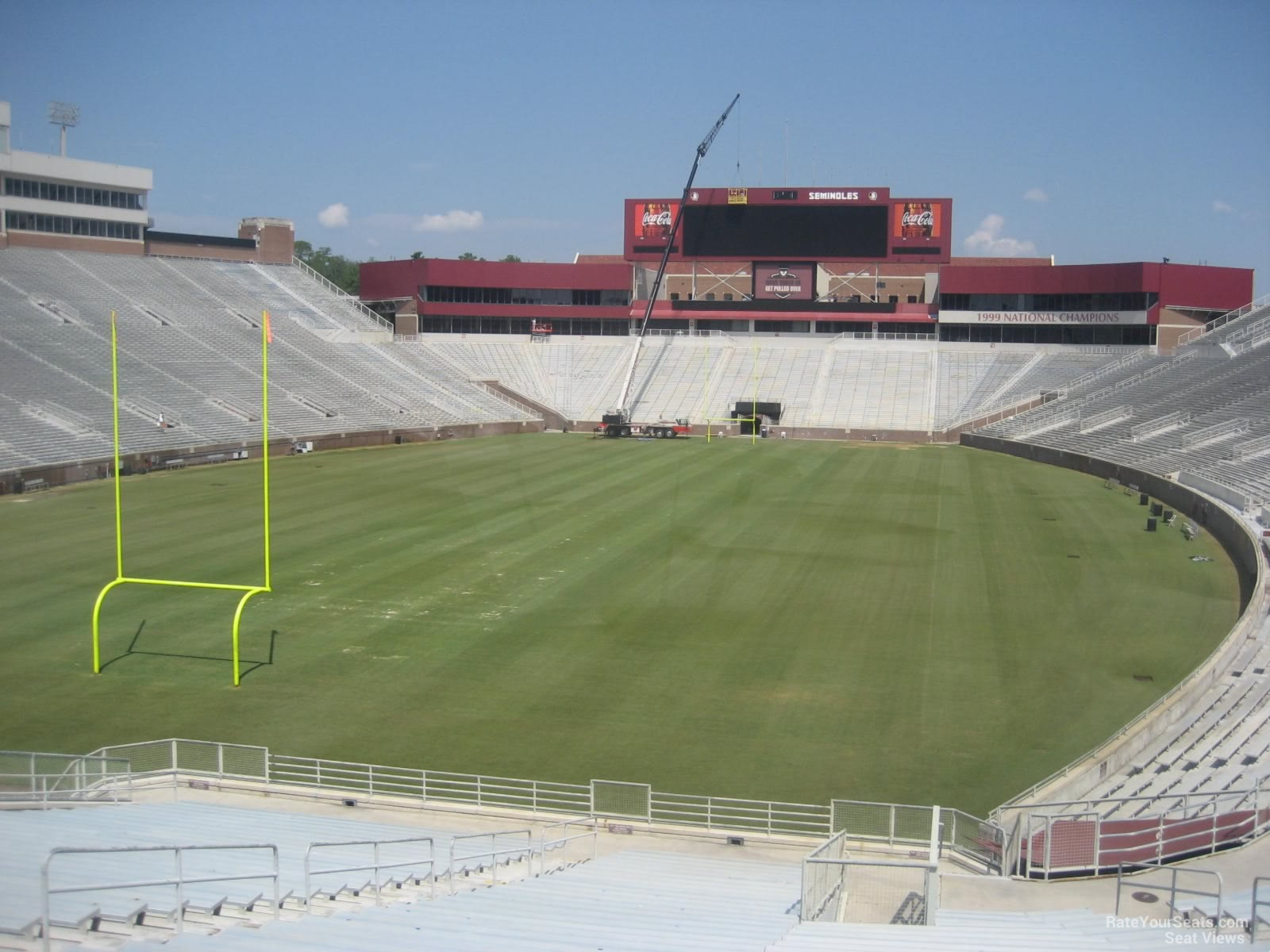 section 118, row 40 seat view  - doak campbell stadium