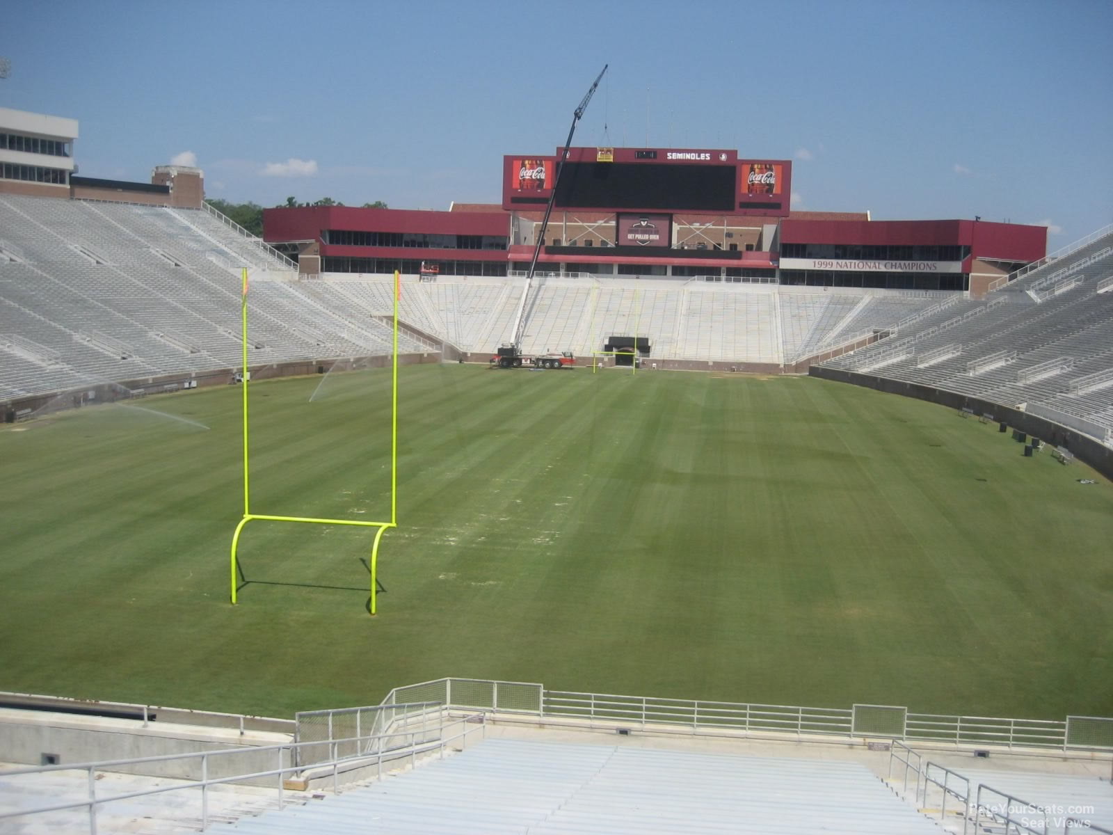section 119, row 40 seat view  - doak campbell stadium