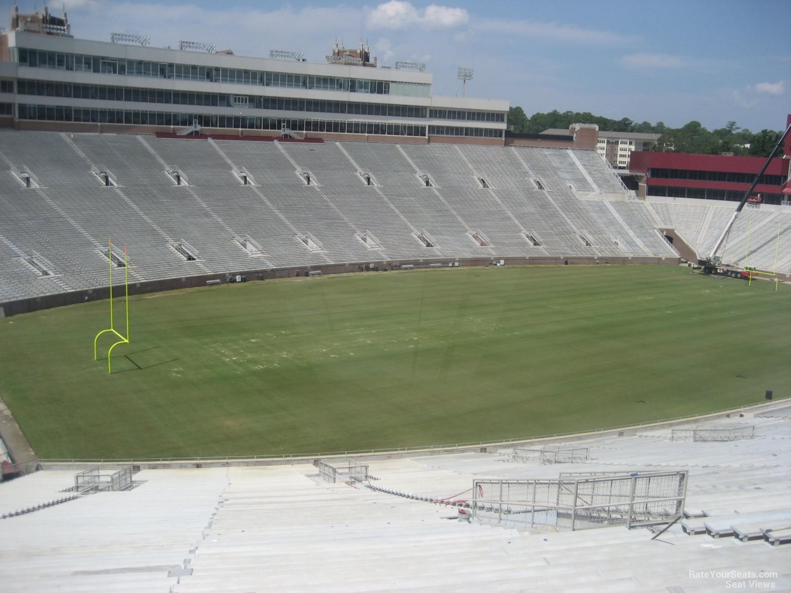 section 15, row 77 seat view  - doak campbell stadium