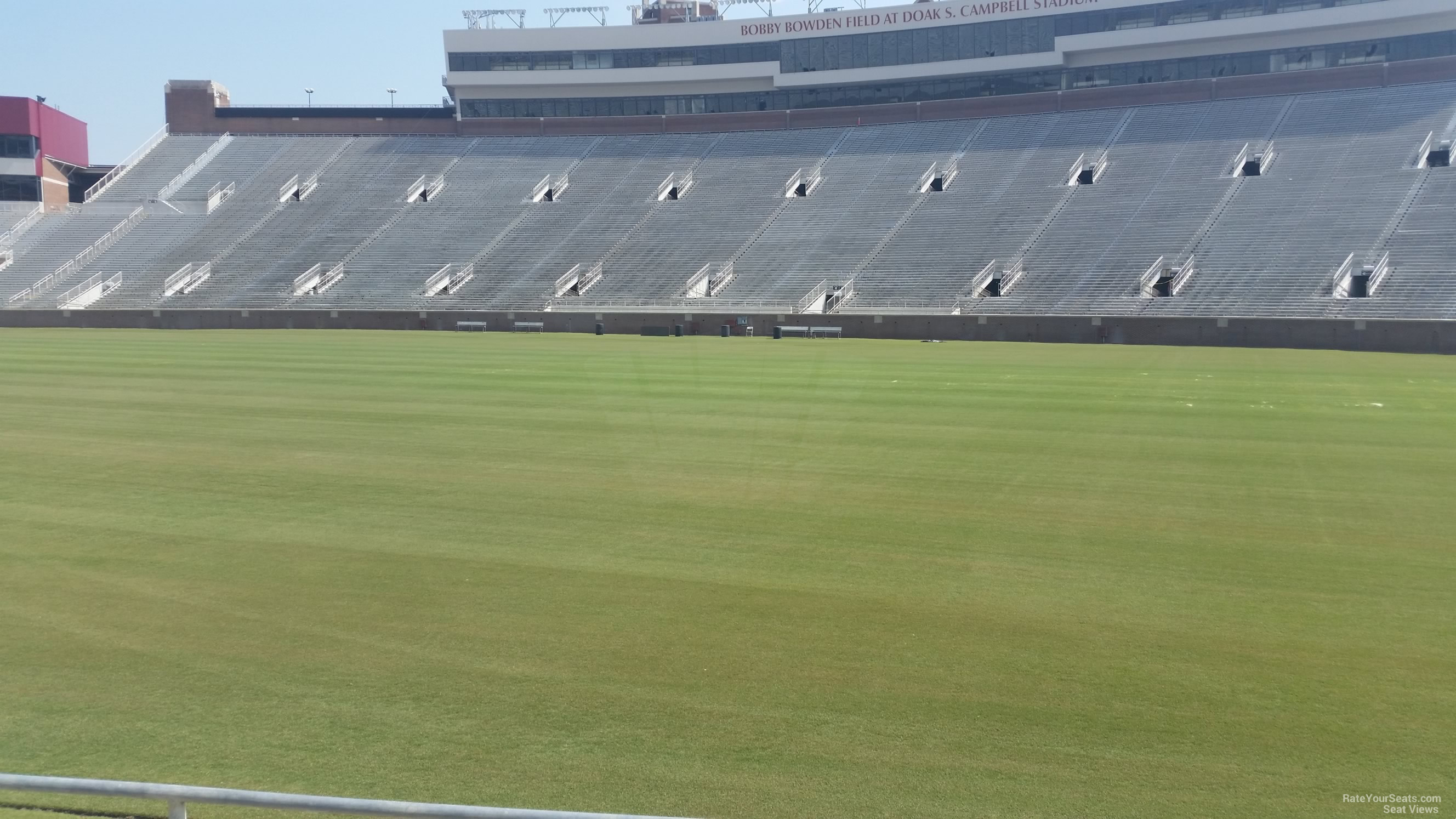 section 30, row 5 seat view - doak campbell stadium