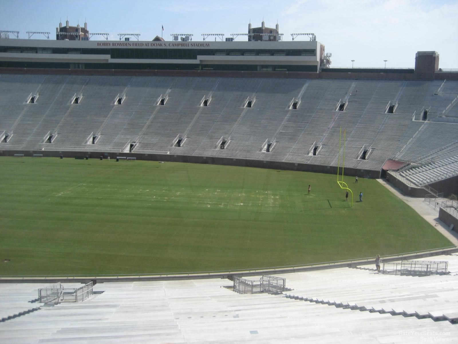 section 30, row 58 seat view  - doak campbell stadium