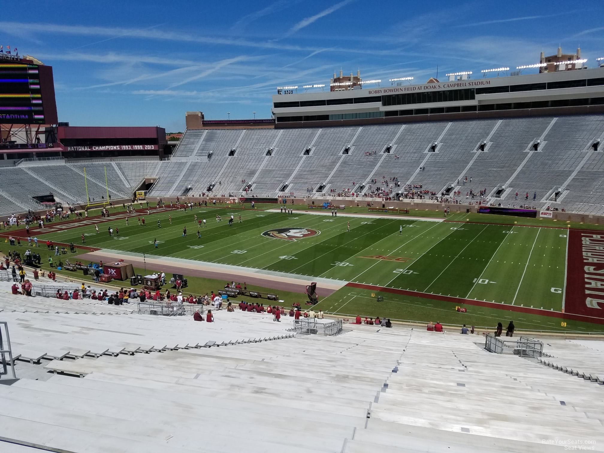 Doak Campbell Stadium Seating Chart Rows | Elcho Table