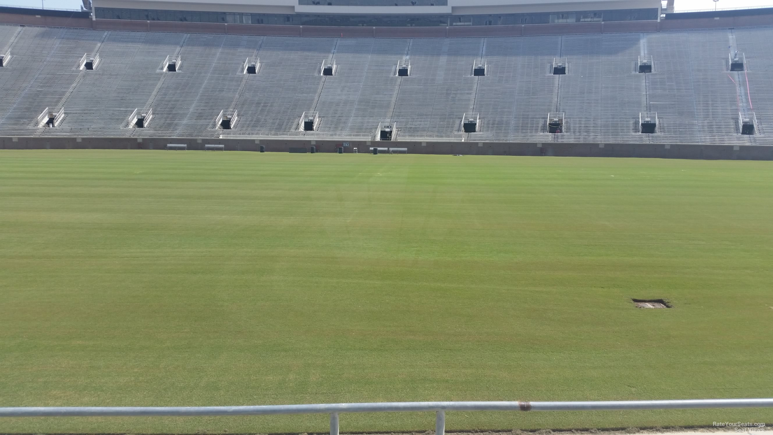 section 32, row 5 seat view - doak campbell stadium