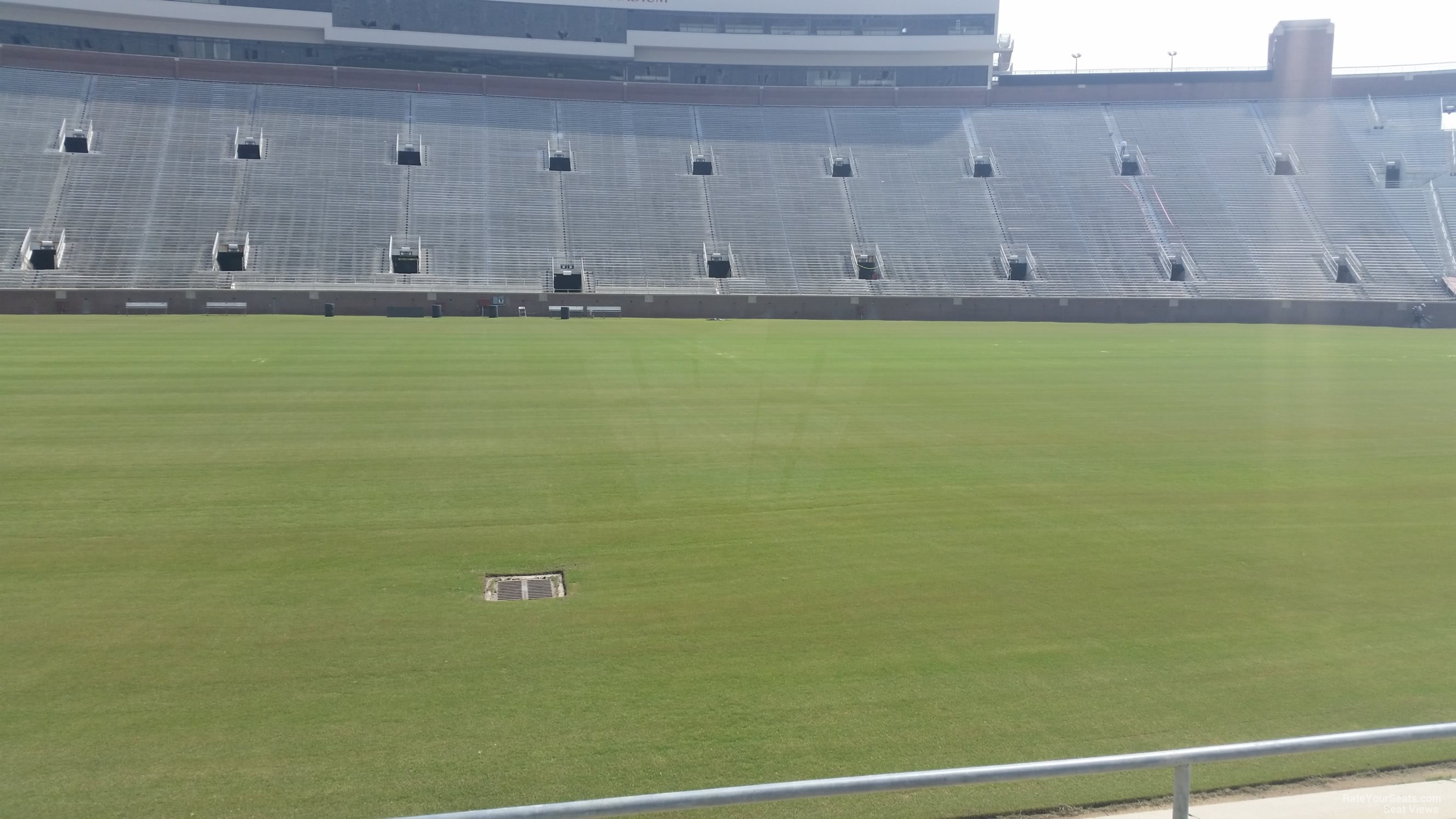 section 33, row 5 seat view - doak campbell stadium