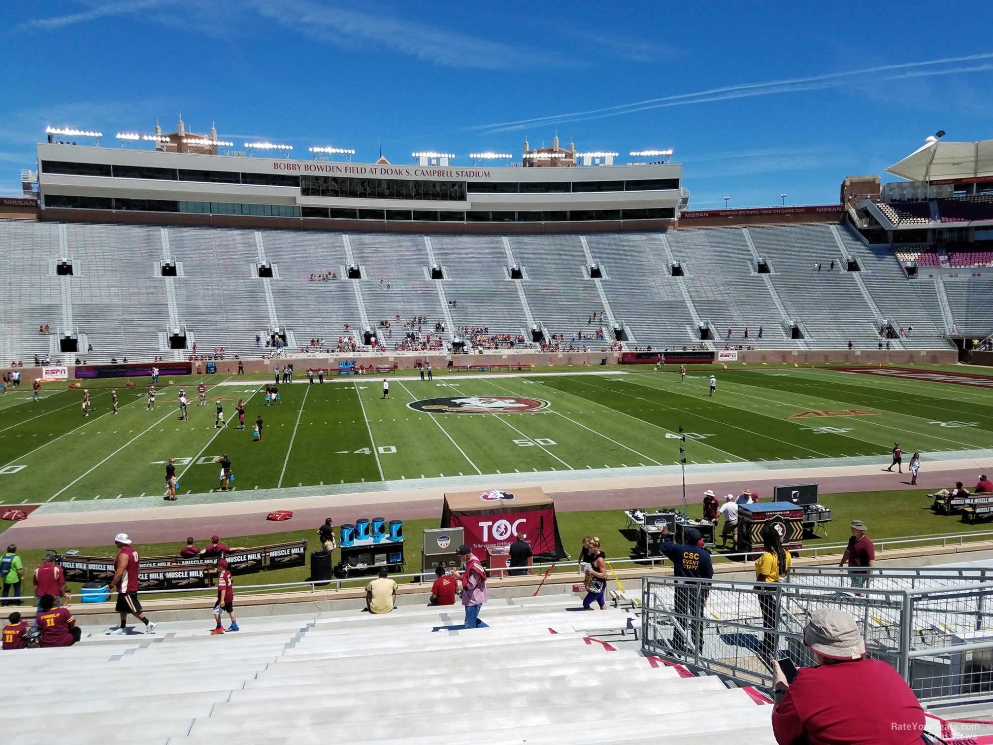 Doak Campbell Stadium Seating Chart Rows | Elcho Table