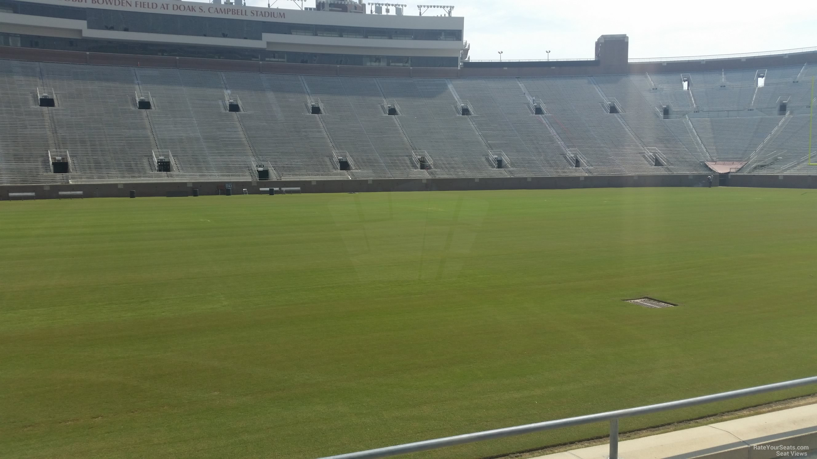 section 34, row 5 seat view - doak campbell stadium