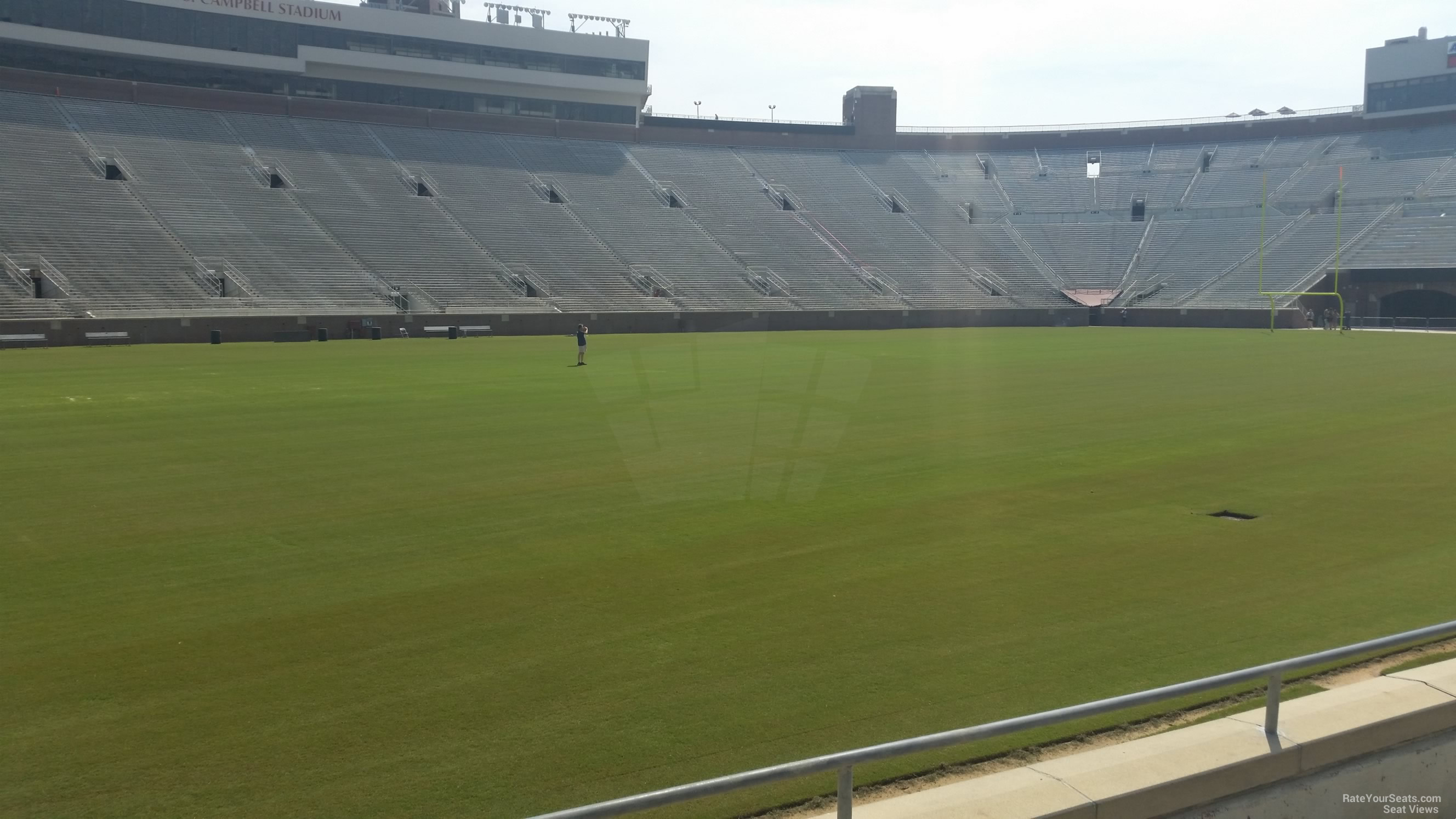 section 36, row 5 seat view - doak campbell stadium