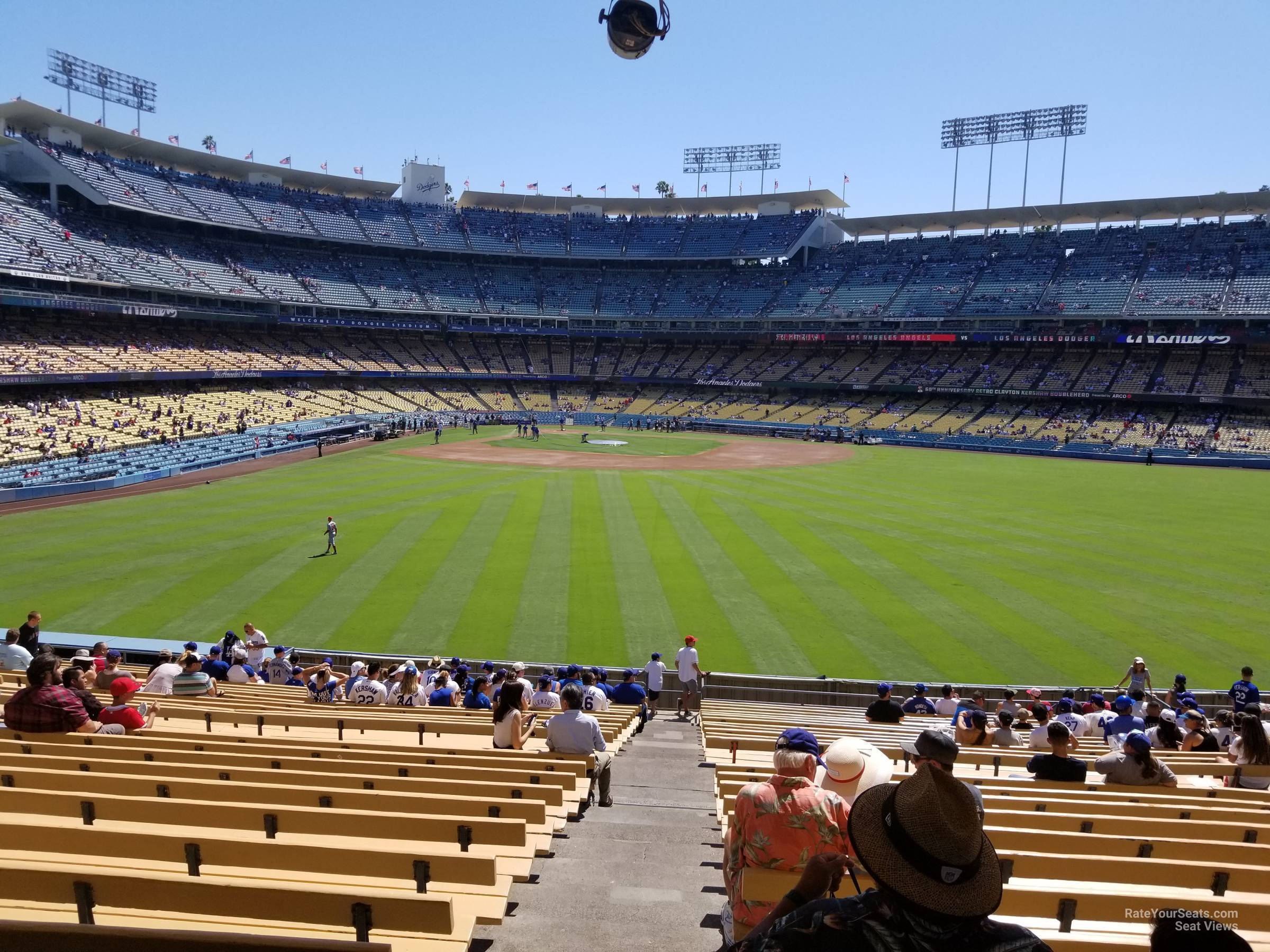 Section 310 at Dodger Stadium - RateYourSeats.com