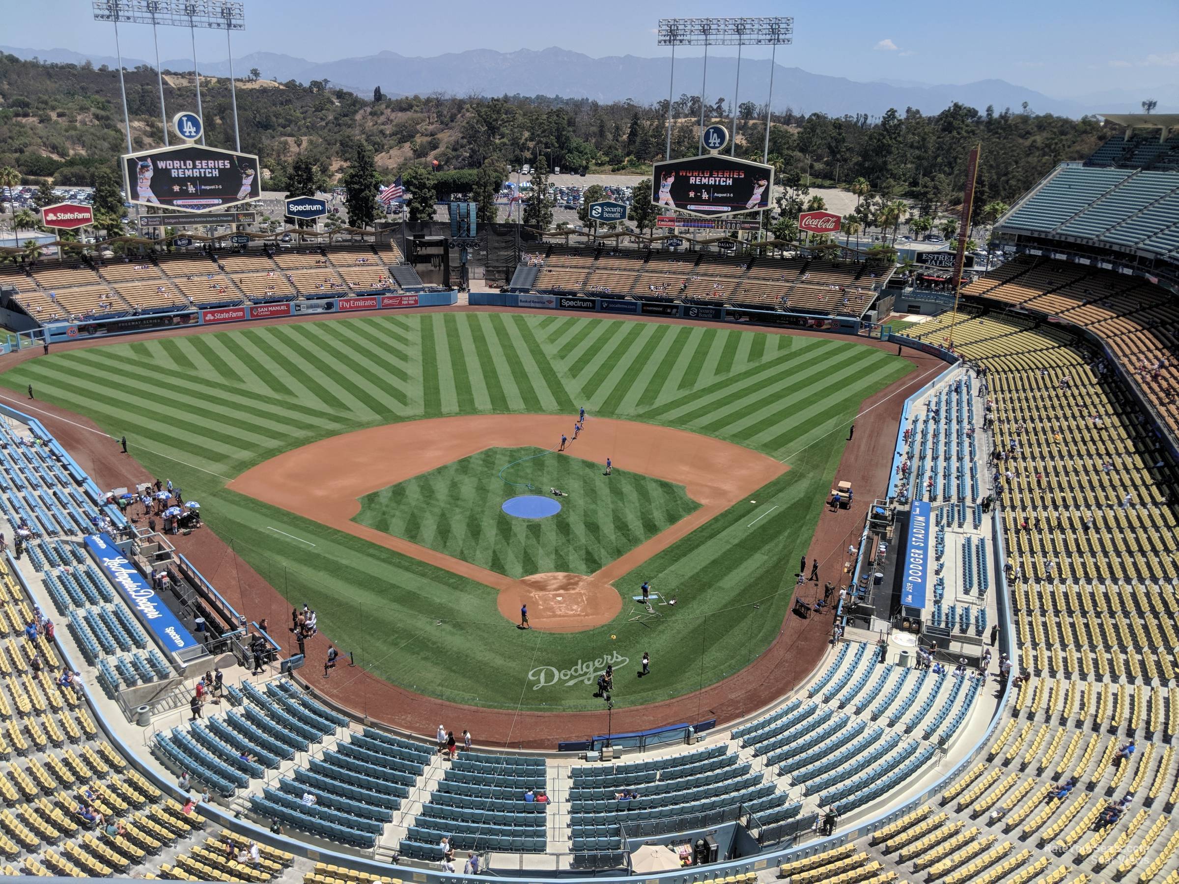 Dodger Stadium Top Deck 3 - RateYourSeats.com