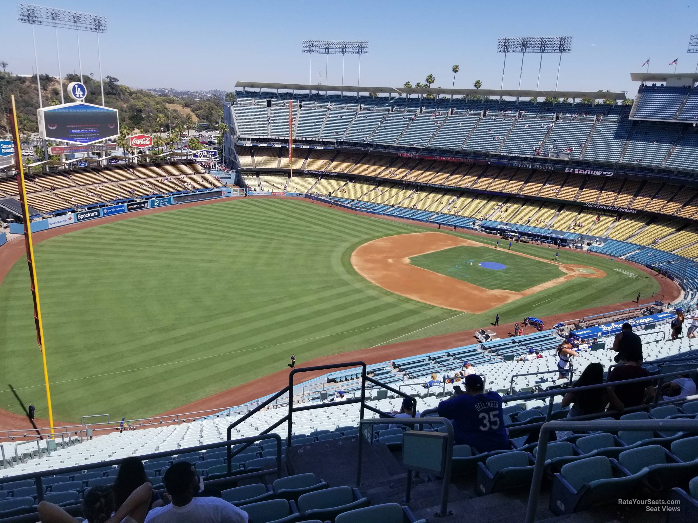 Dodger Stadium Section 45 - RateYourSeats.com