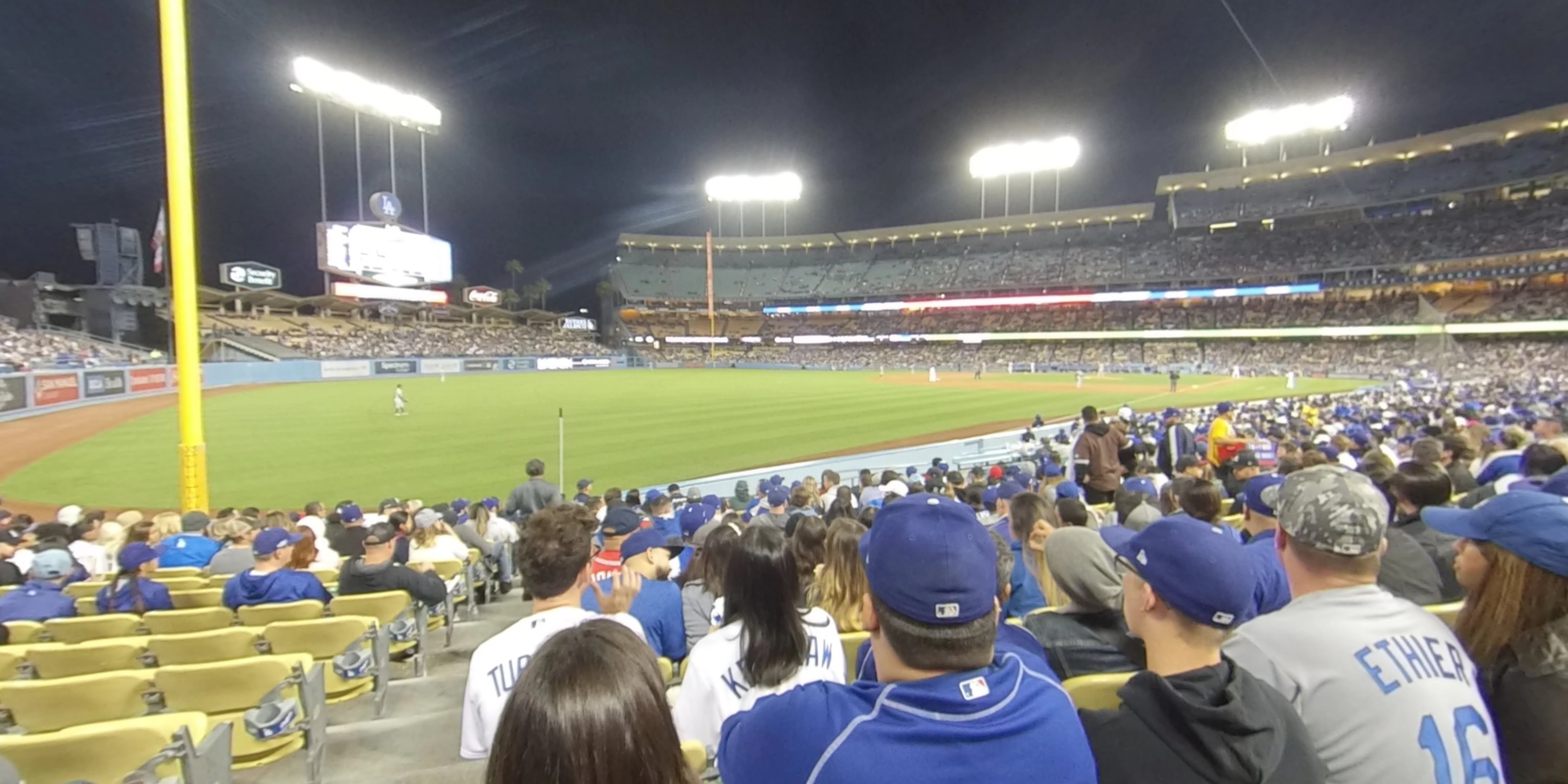 Los Angeles Dodgers Dodger Stadium Outline Tee