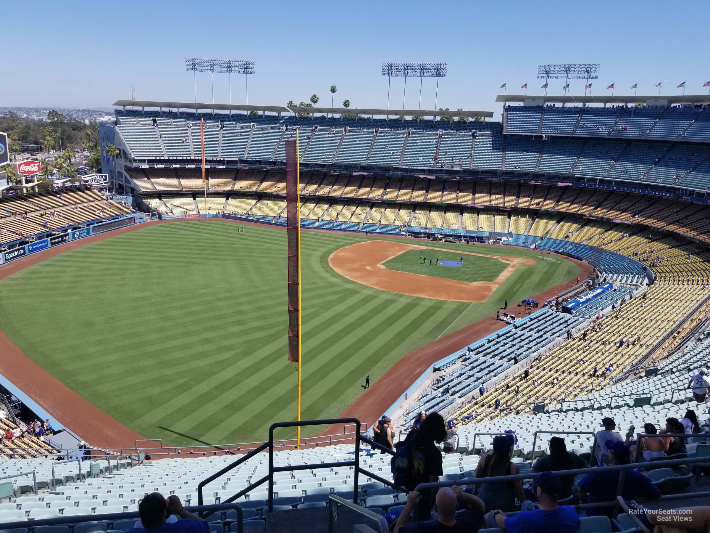 Dodger Stadium Reserve 57 - RateYourSeats.com