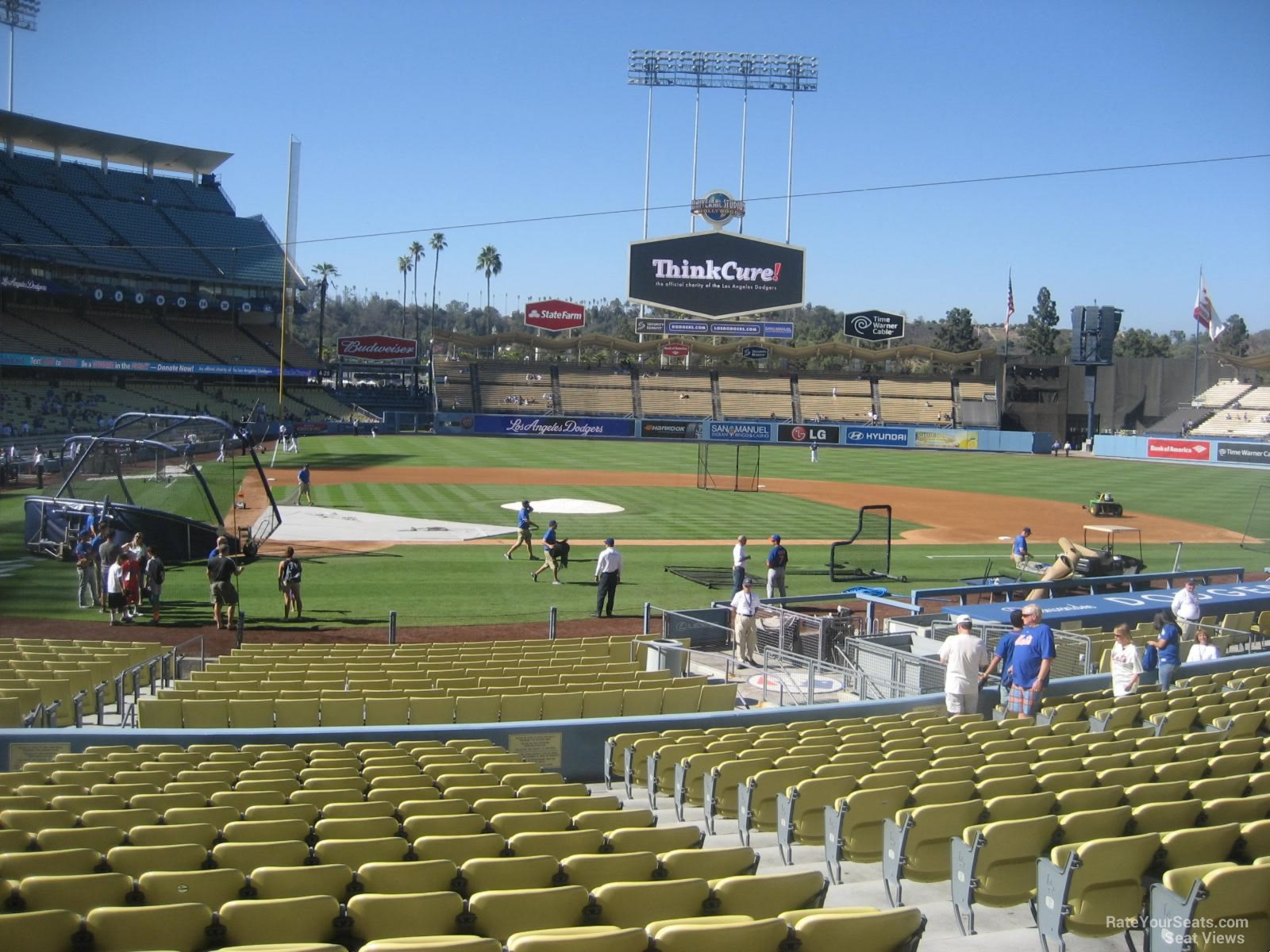 Section 10 at Dodger Stadium - RateYourSeats.com