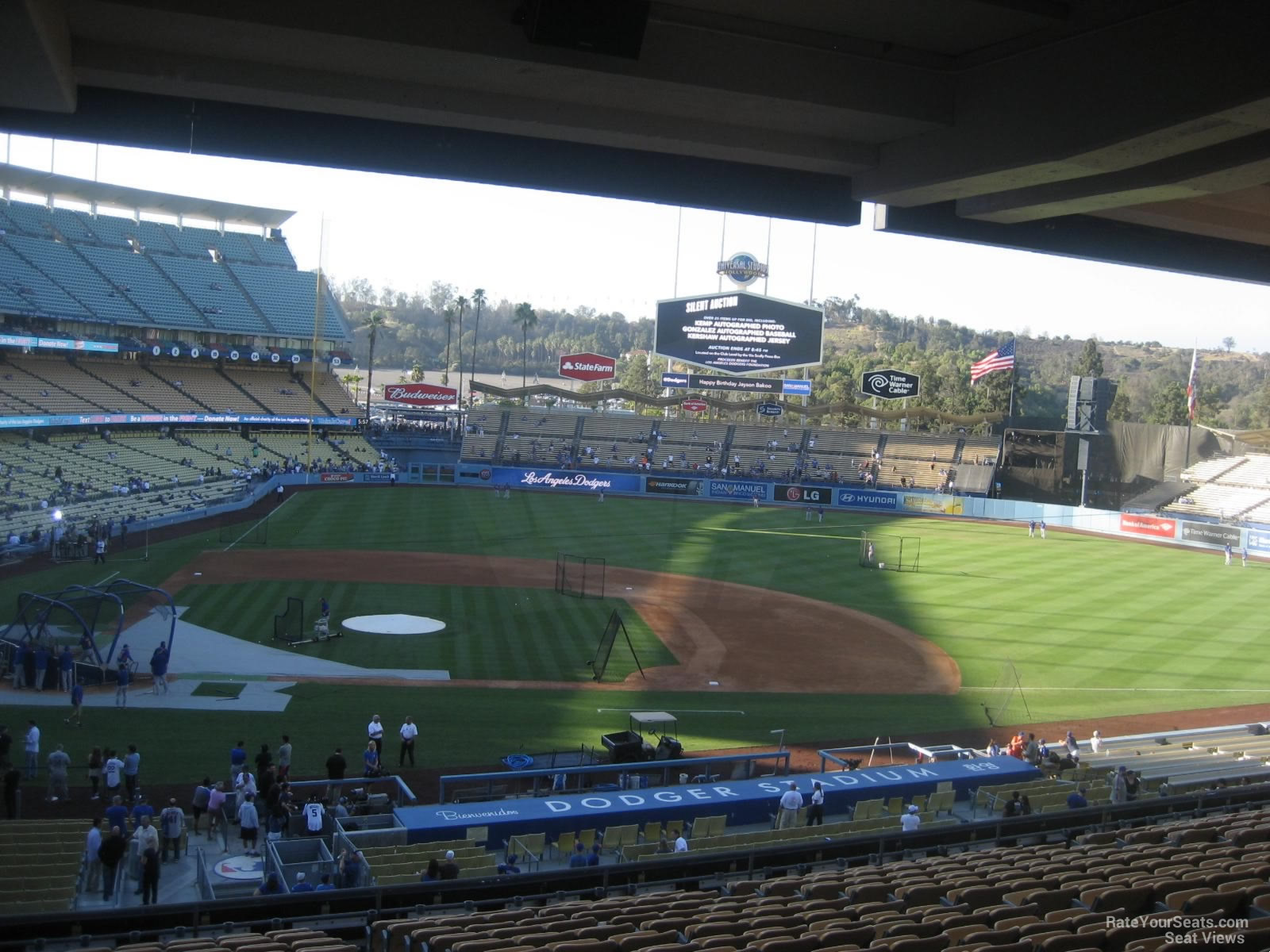 Los Angeles Dodgers 12'' x 12'' Truck Back Décor