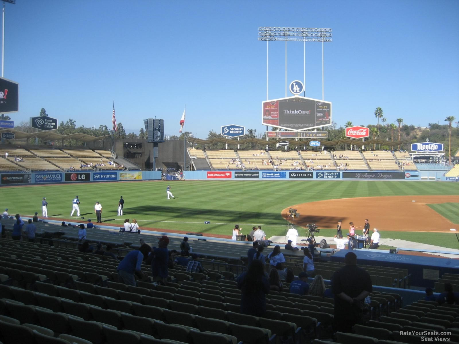 Dodger Stadium Section 23 - RateYourSeats.com