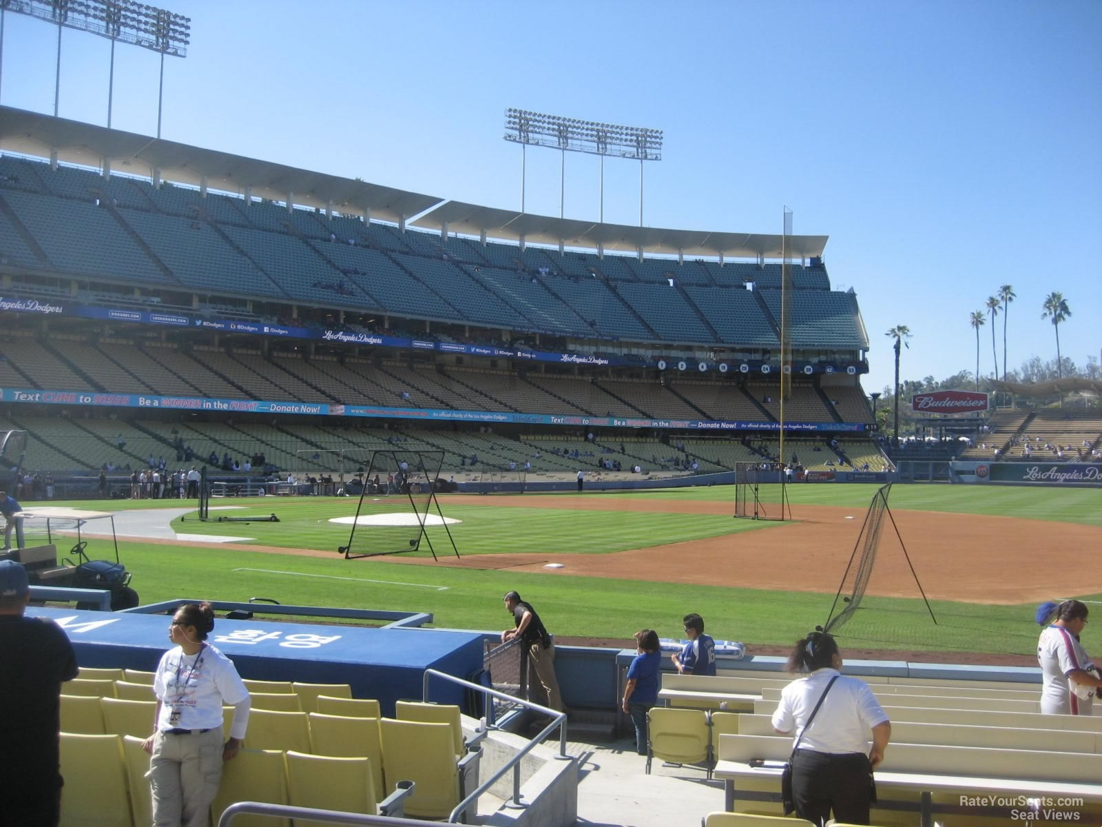 Inside Dodger Stadium, A look inside Dodger Stadium during …