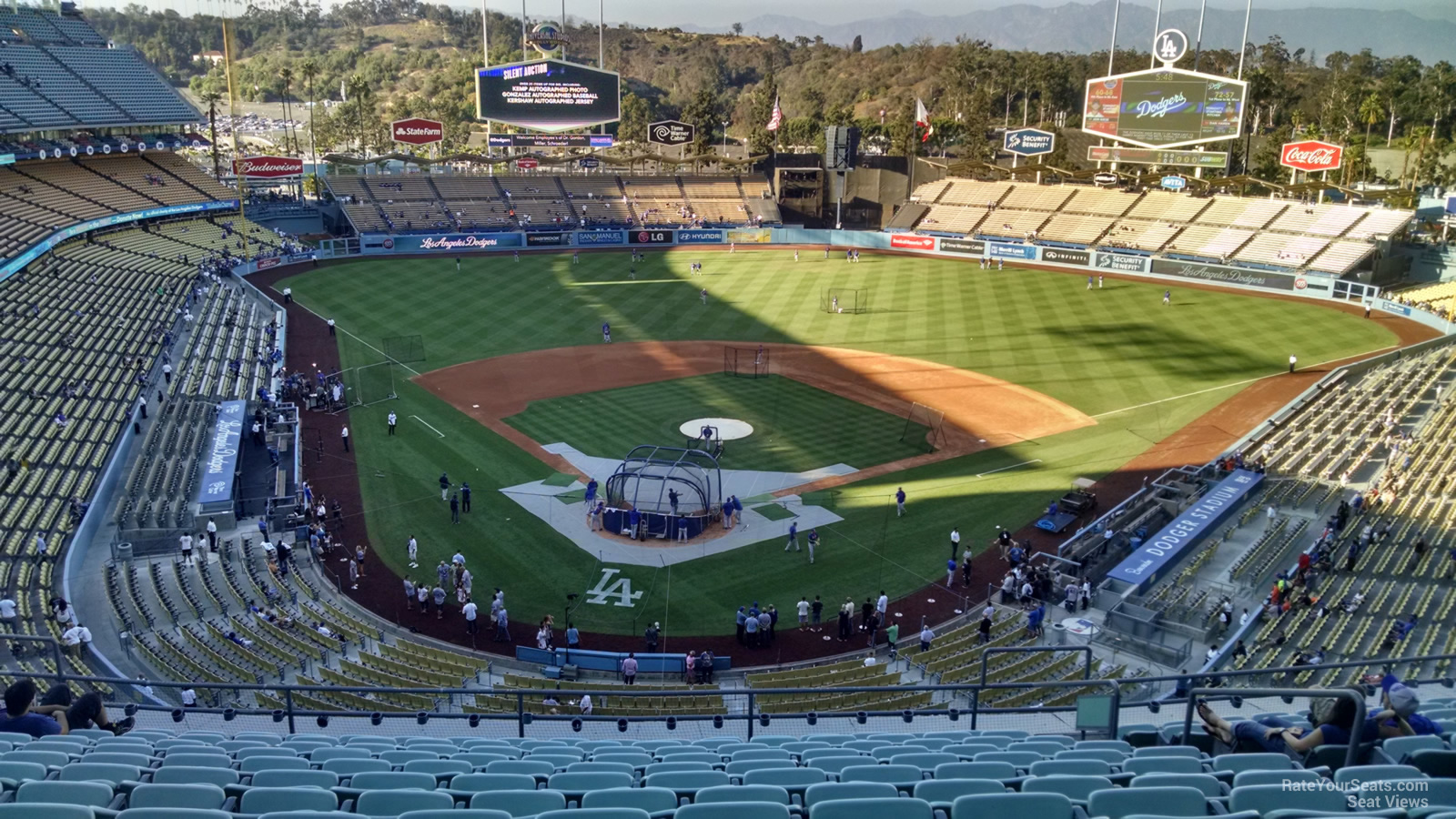 Infield Reserve 2 at Dodger Stadium