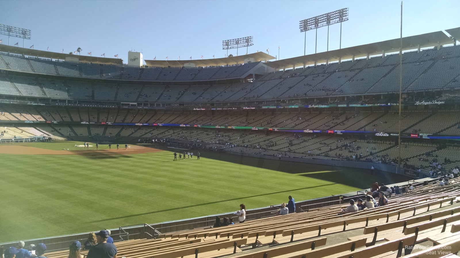 Left field pavilion! We out here, from Vegas 😏😎 : r/Dodgers