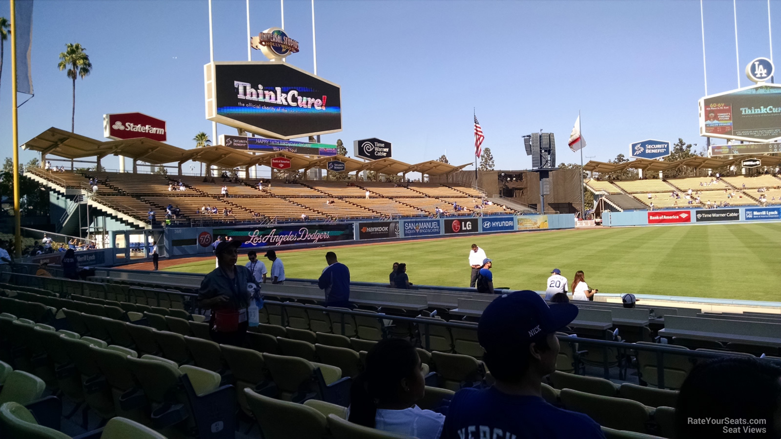 Dodger Stadium Section 39 - RateYourSeats.com