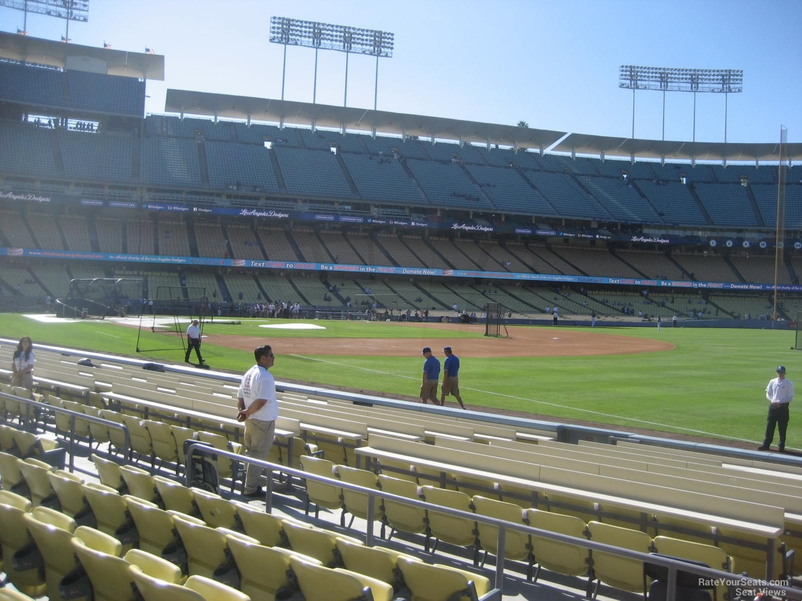 Dodger Stadium Section 40 - RateYourSeats.com