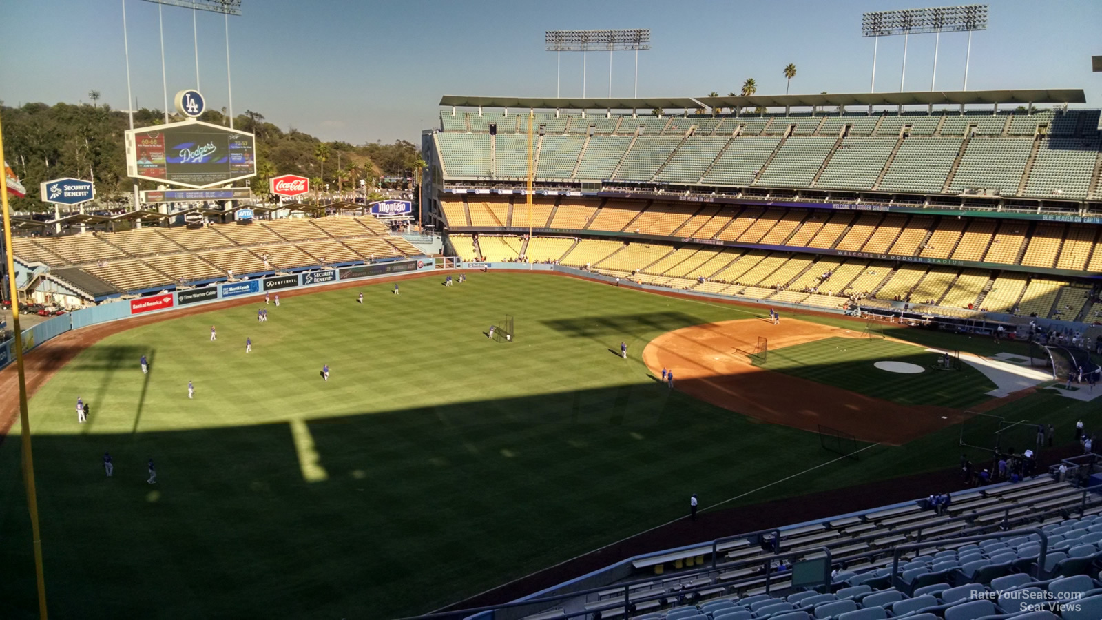 Dodger Stadium, section 43RS, home of Los Angeles Dodgers, page 1