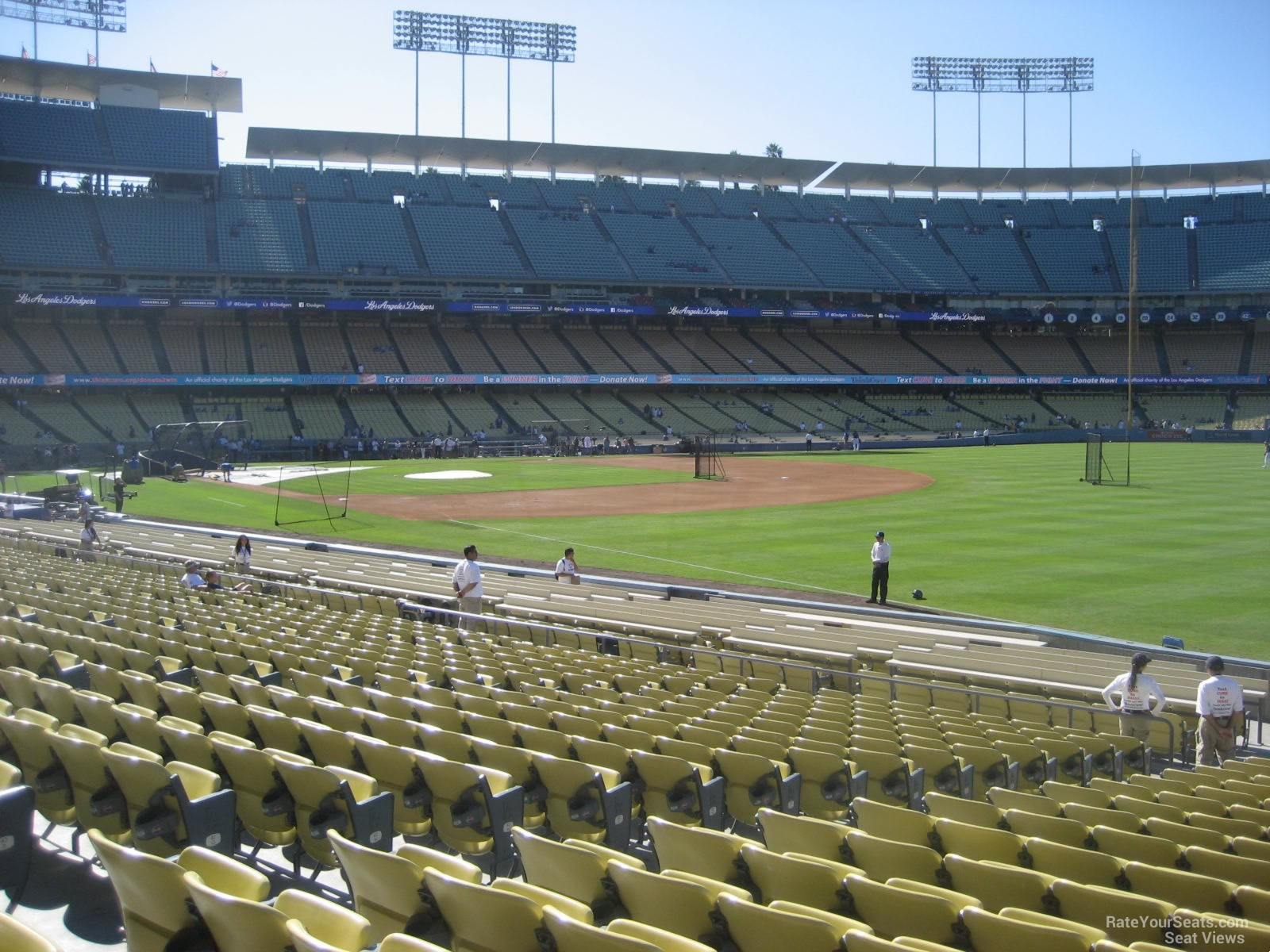 Dodger Stadium, section 43RS, home of Los Angeles Dodgers, page 1