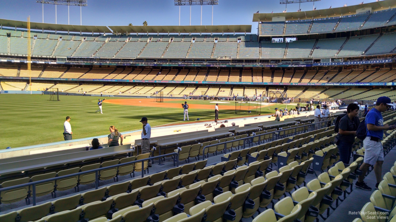 Dodger Stadium Section 45 - RateYourSeats.com