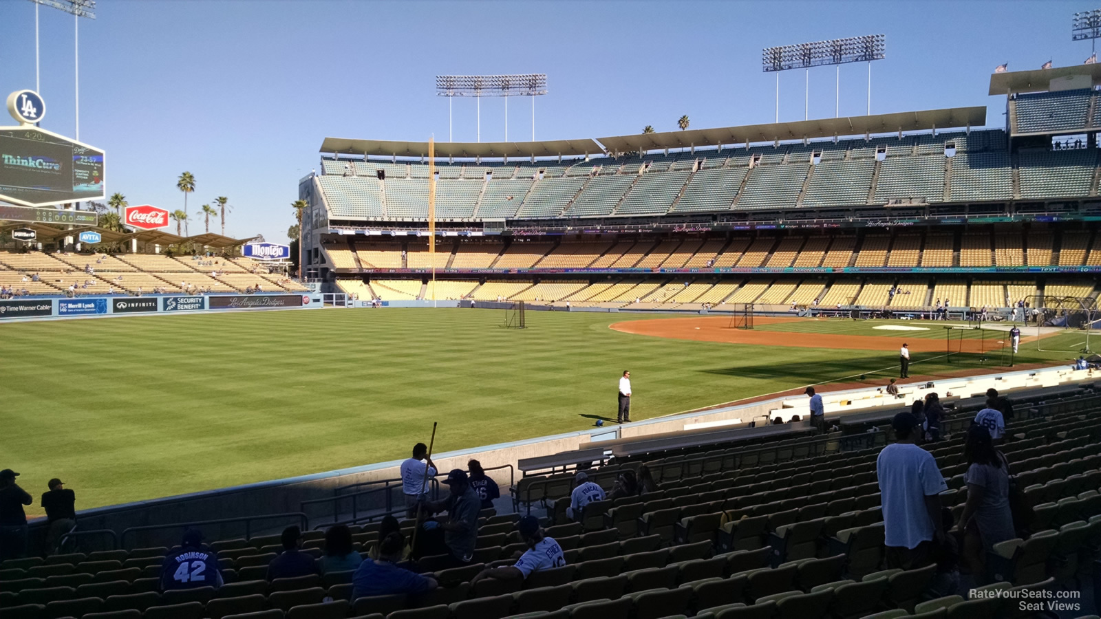 Section 47 at Dodger Stadium - RateYourSeats.com