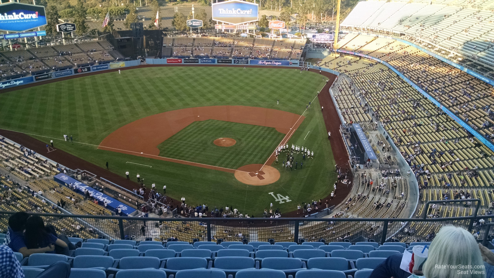 Dodger Stadium Top Deck 7 - RateYourSeats.com