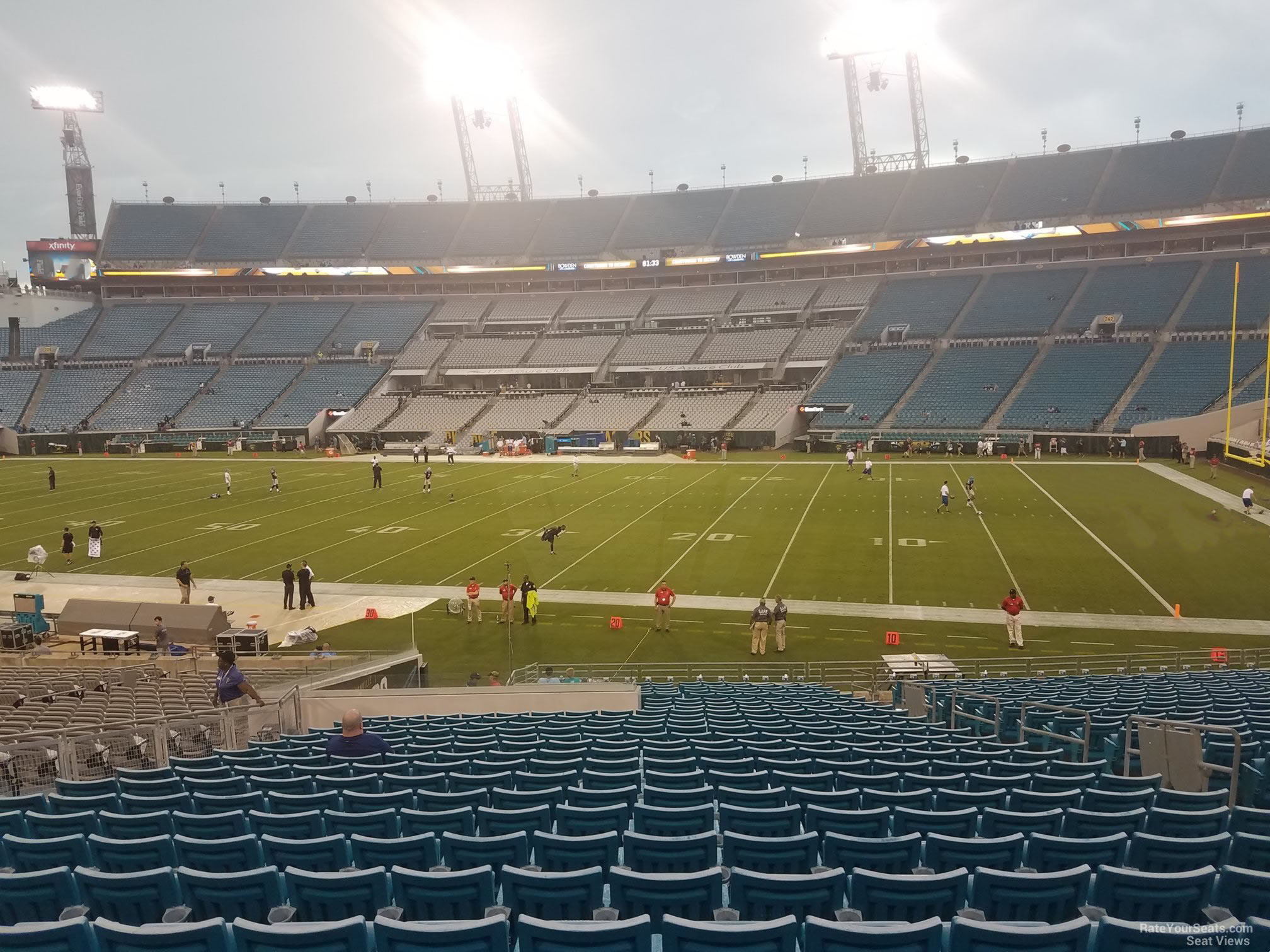 Everbank Field Seating Chart With Seat Numbers