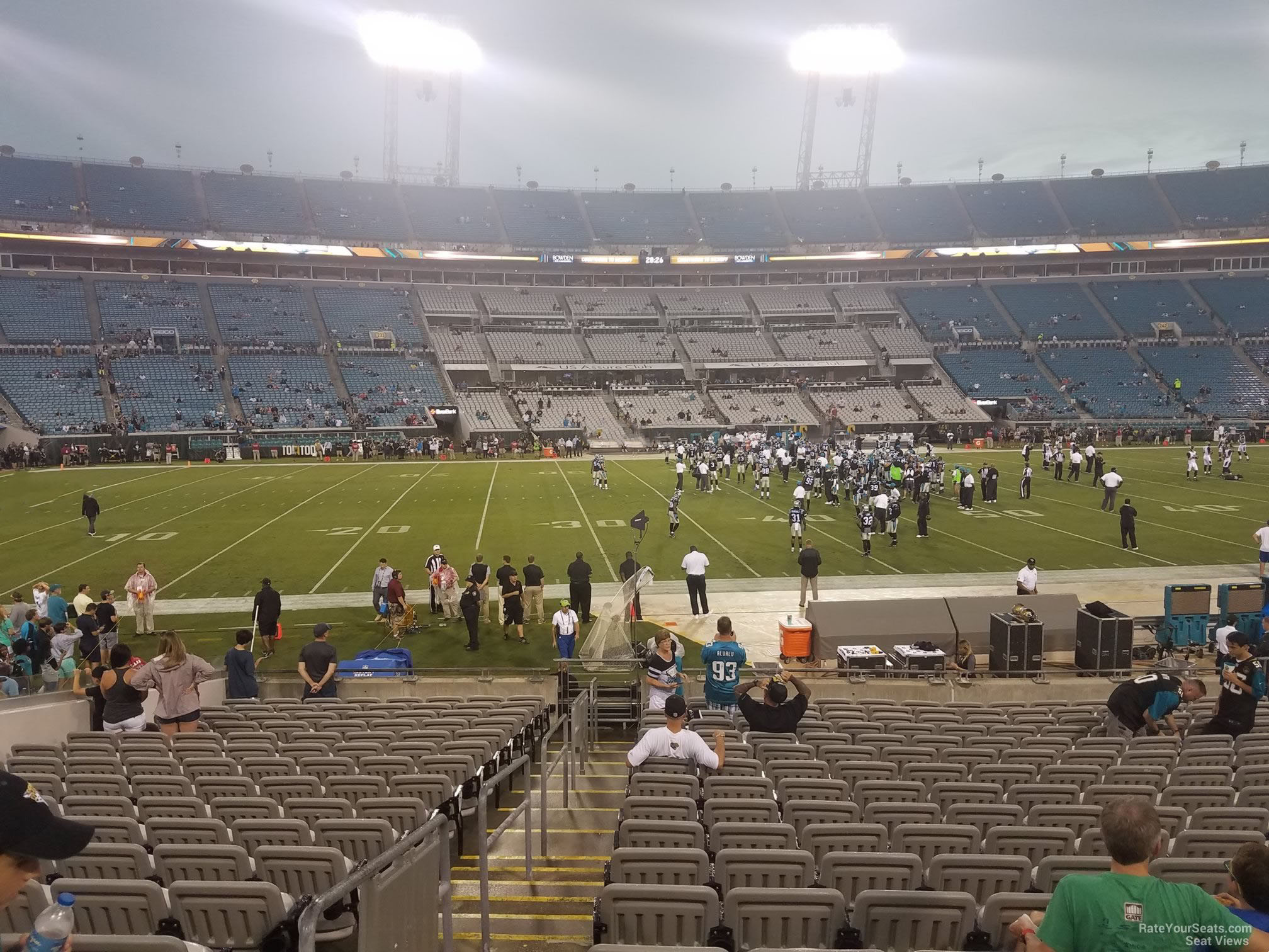 Club Tables West at TIAA Bank Field 