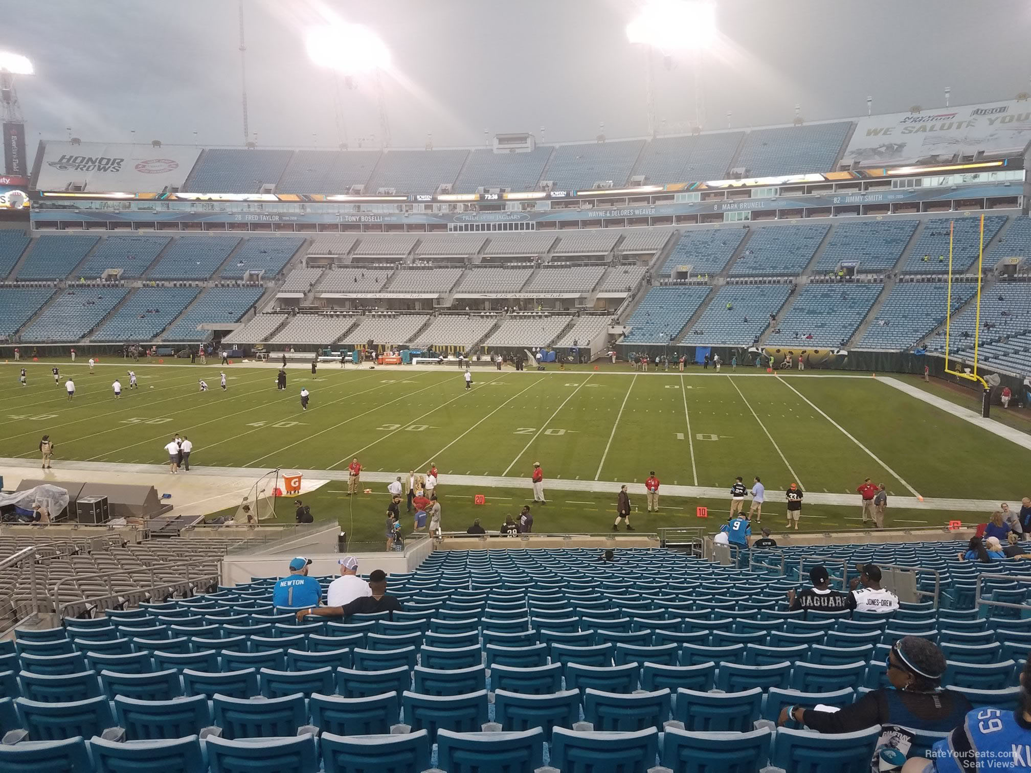 Section 217 at TIAA Bank Field 