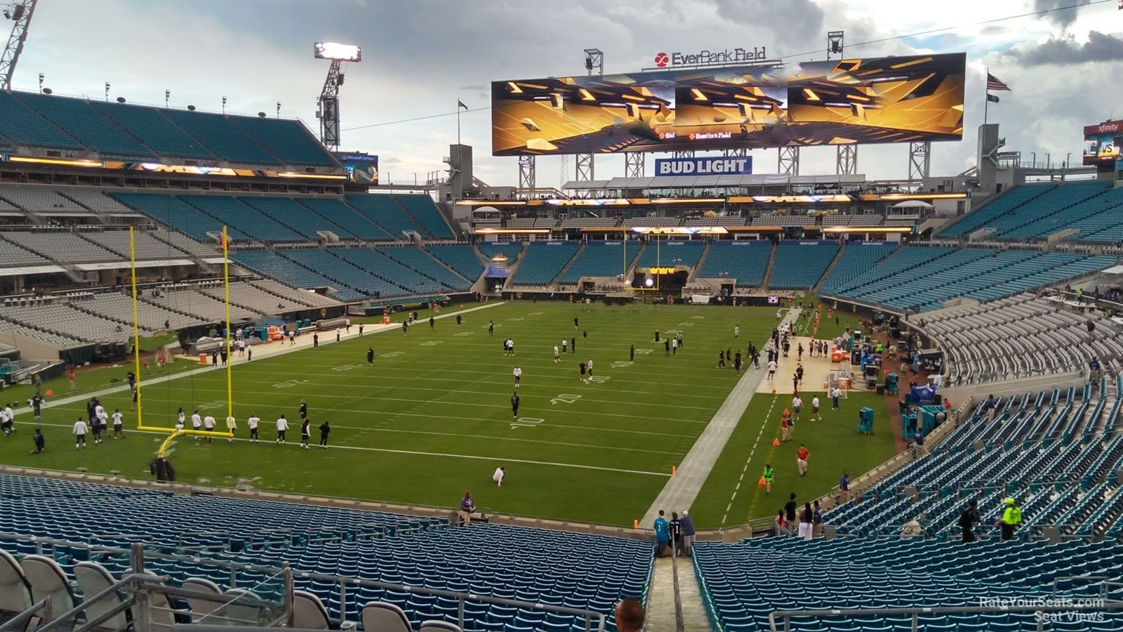 Everbank Field Section 220 Row F 1 on 8 24 2017 SC - Ranking All 31 NFL Stadiums