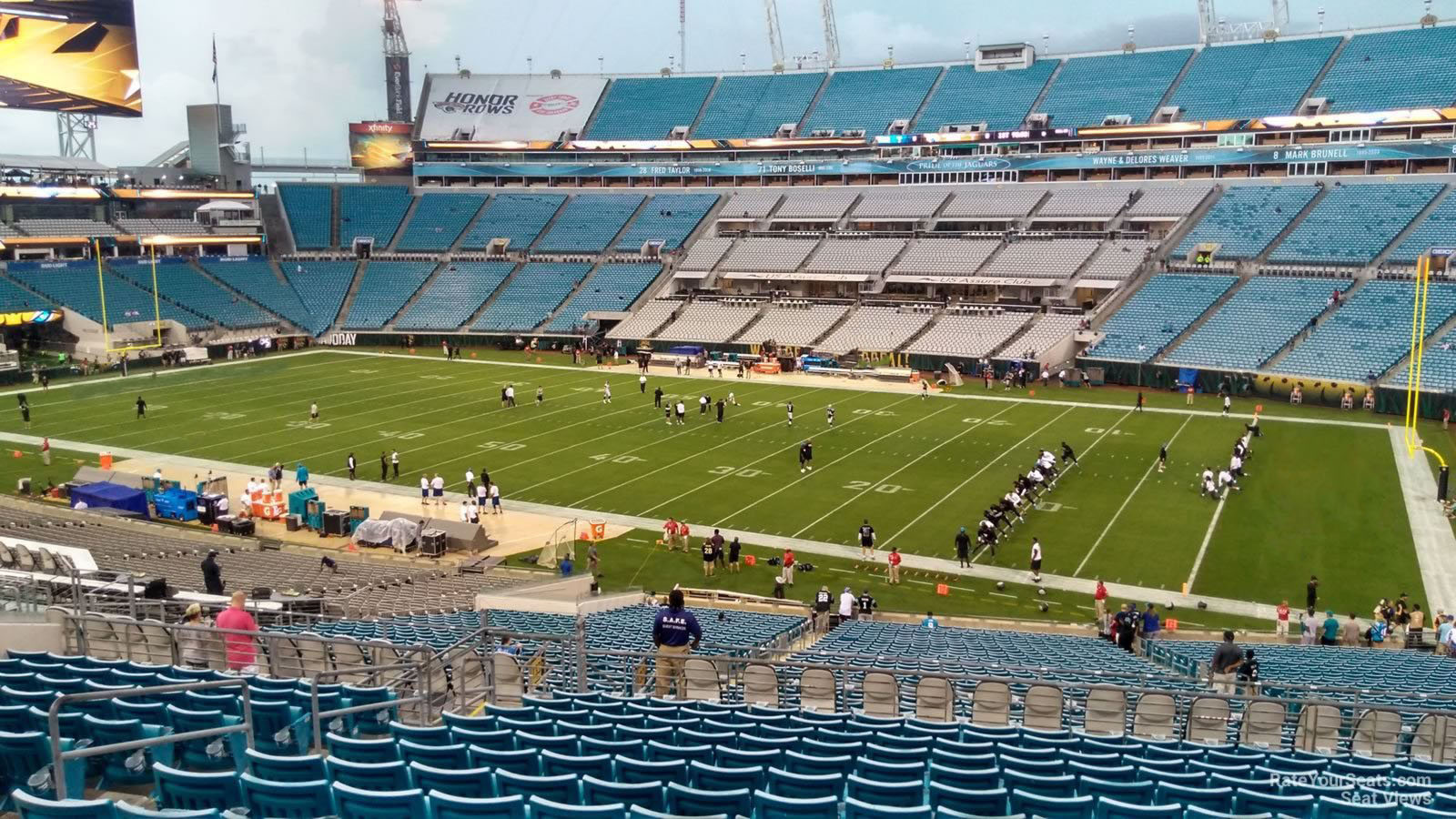 Section 232 at Raymond James Stadium 