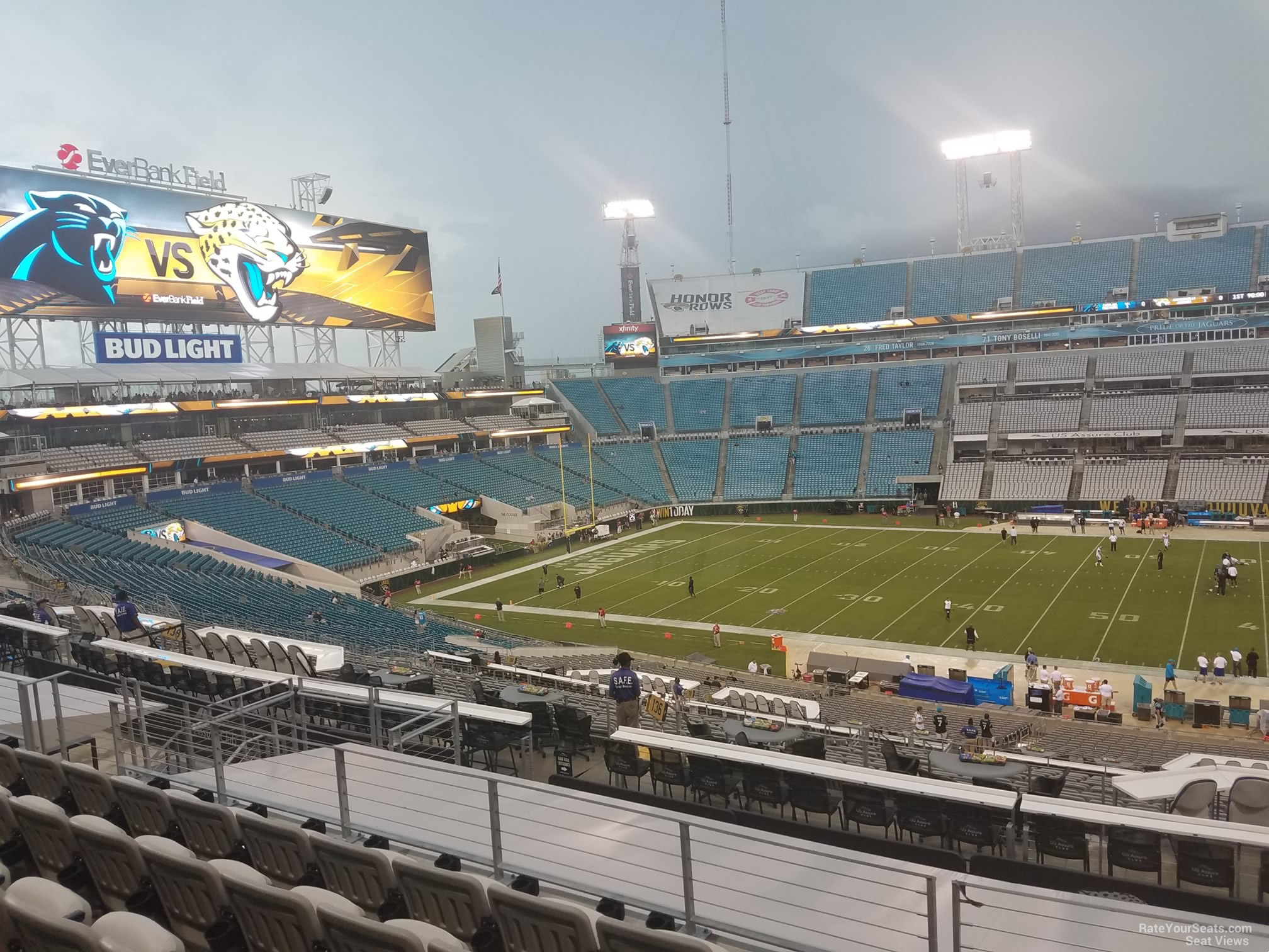 Everbank Field Seating Chart Monster Jam Elcho Table