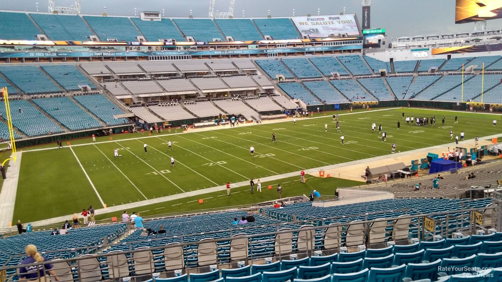 Section 241 at TIAA Bank Field - RateYourSeats.com