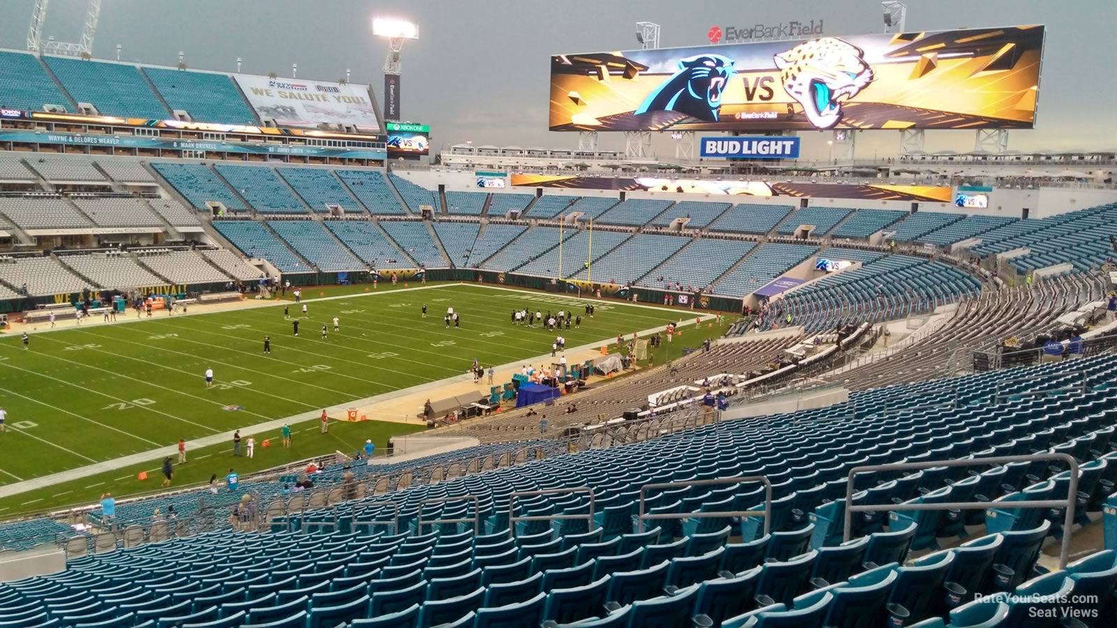 Everbank Field Seating Chart With Rows