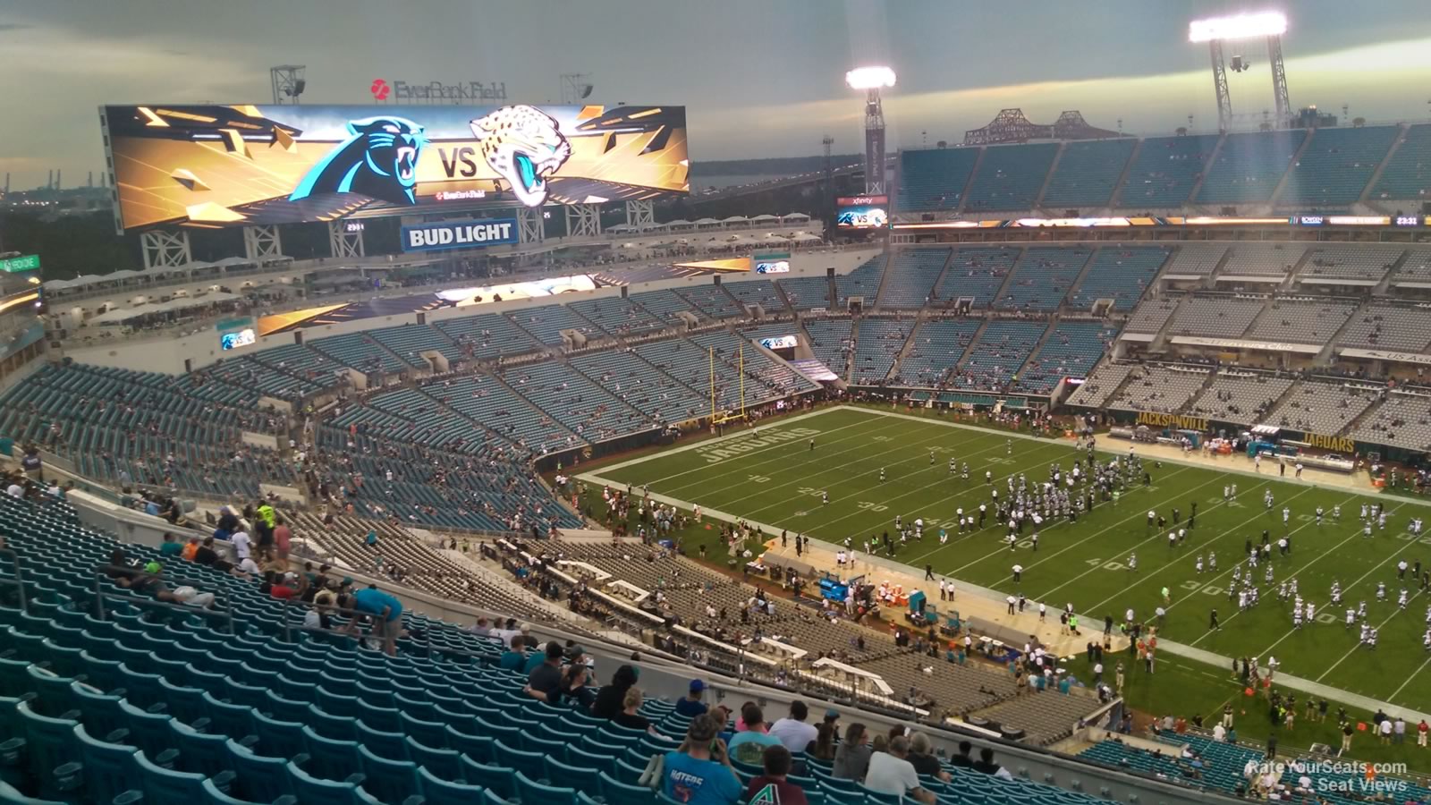 EverBank Field Section 405 - RateYourSeats.com