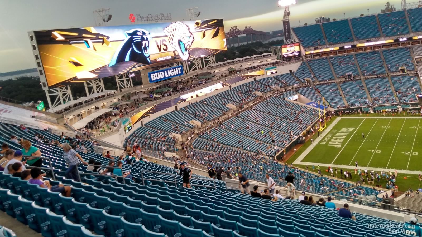 Section 411 at TIAA Bank Field - RateYourSeats.com