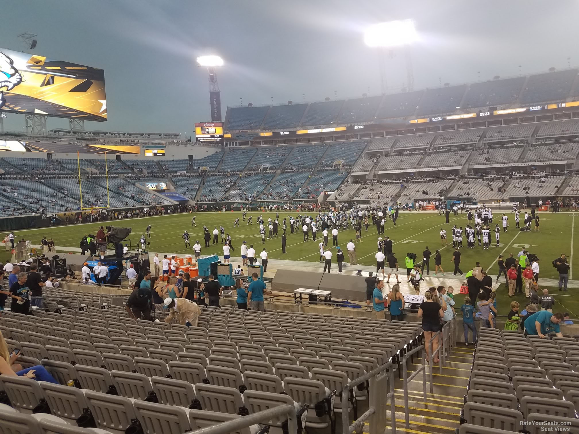 New changes to EverBank Field's club seats