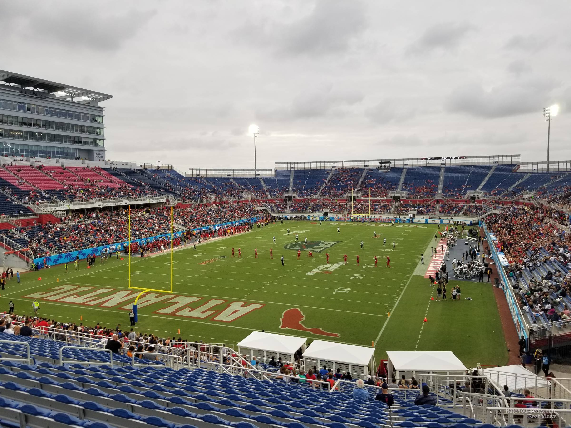 section 232, row t seat view  - fau stadium