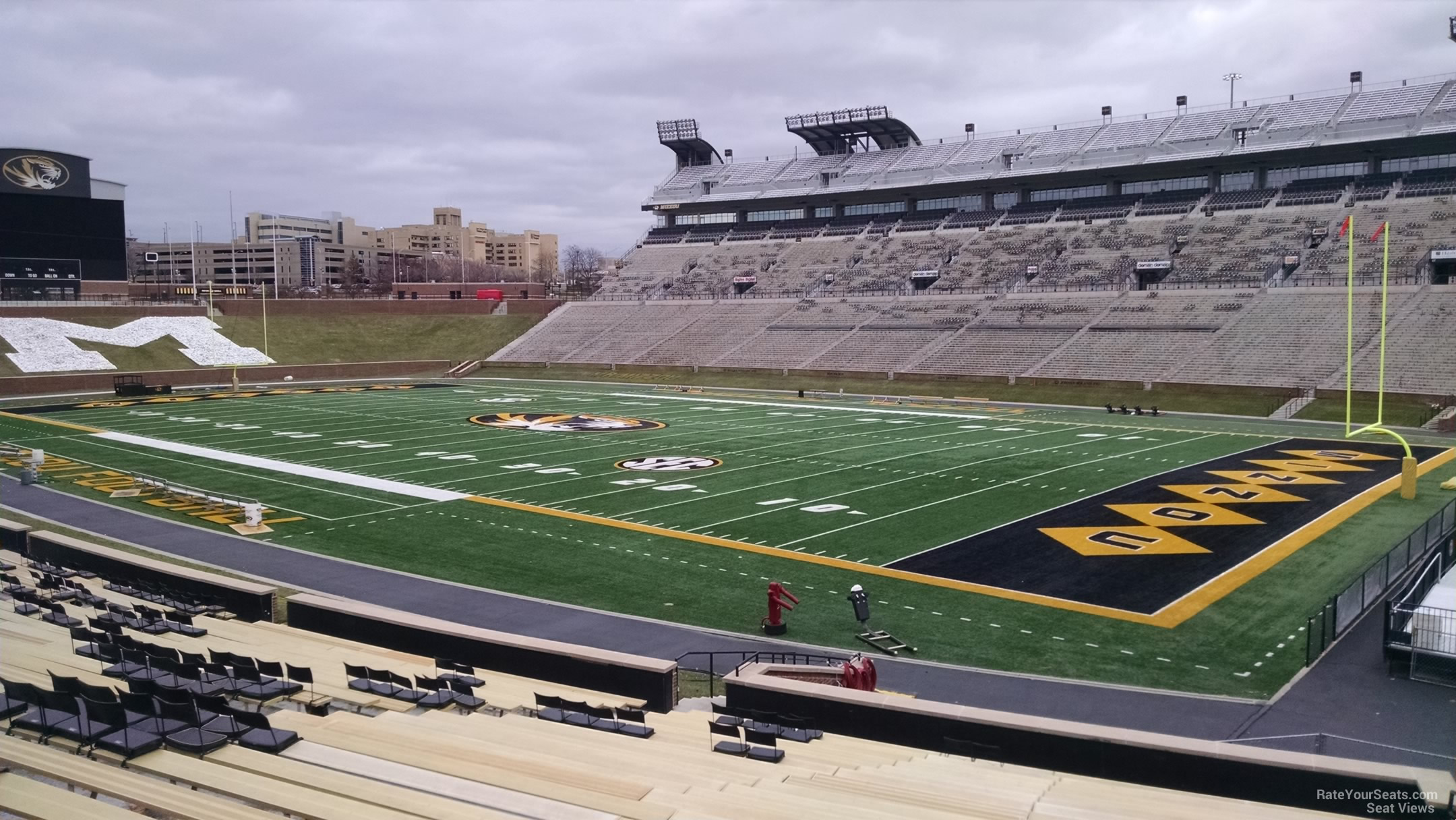 Section 125 at Faurot Field - RateYourSeats.com