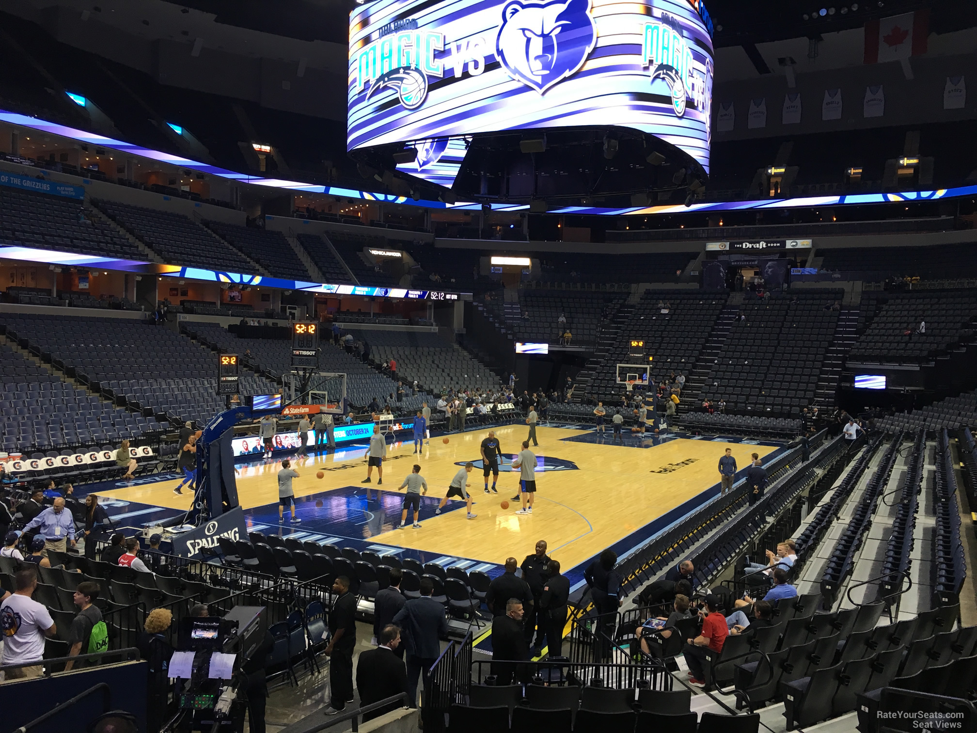 Fedex Forum Seating Chart For Grizzlies