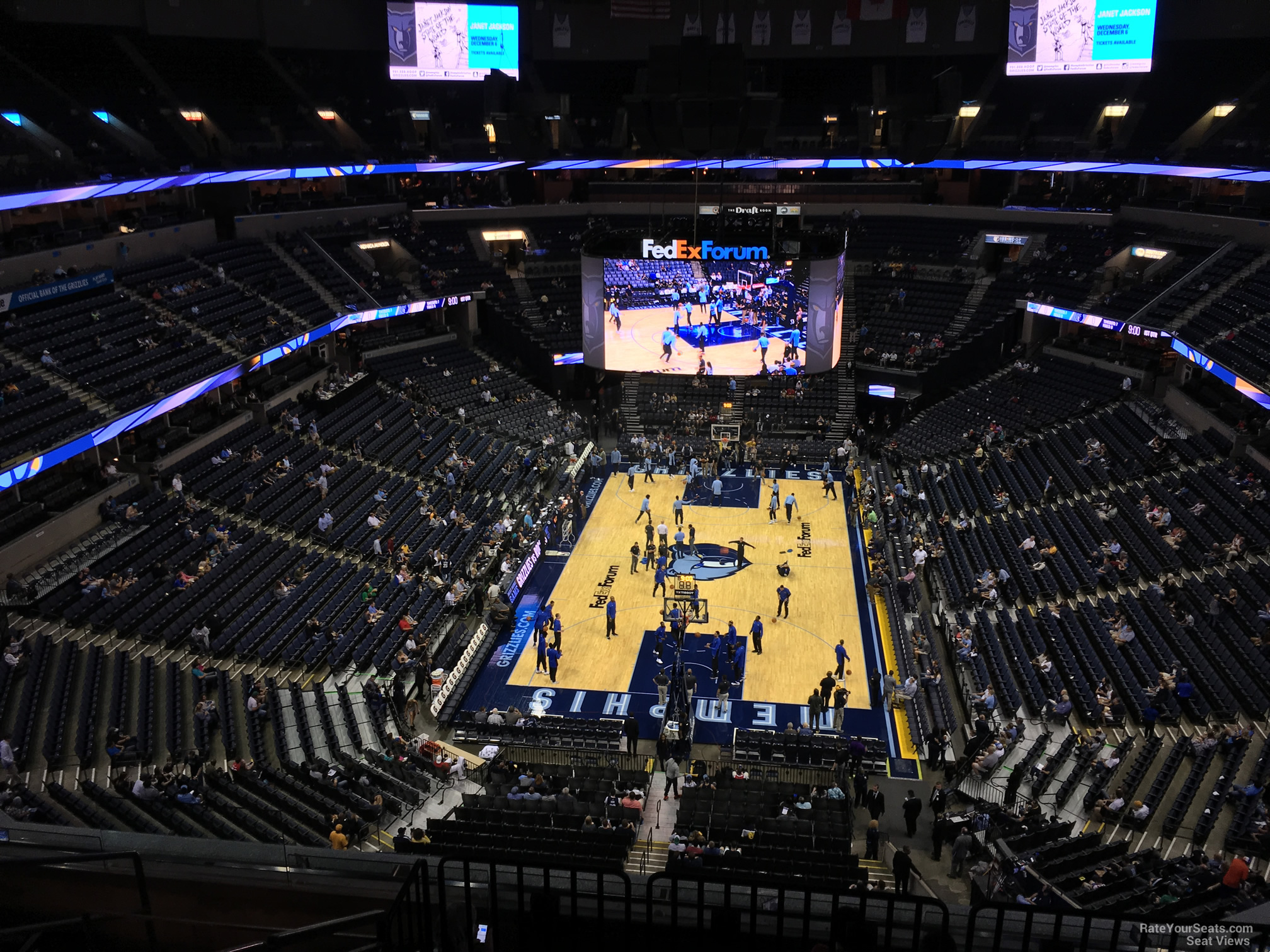 Share 155+ imagen fedexforum seating chart with seat numbers - In ...