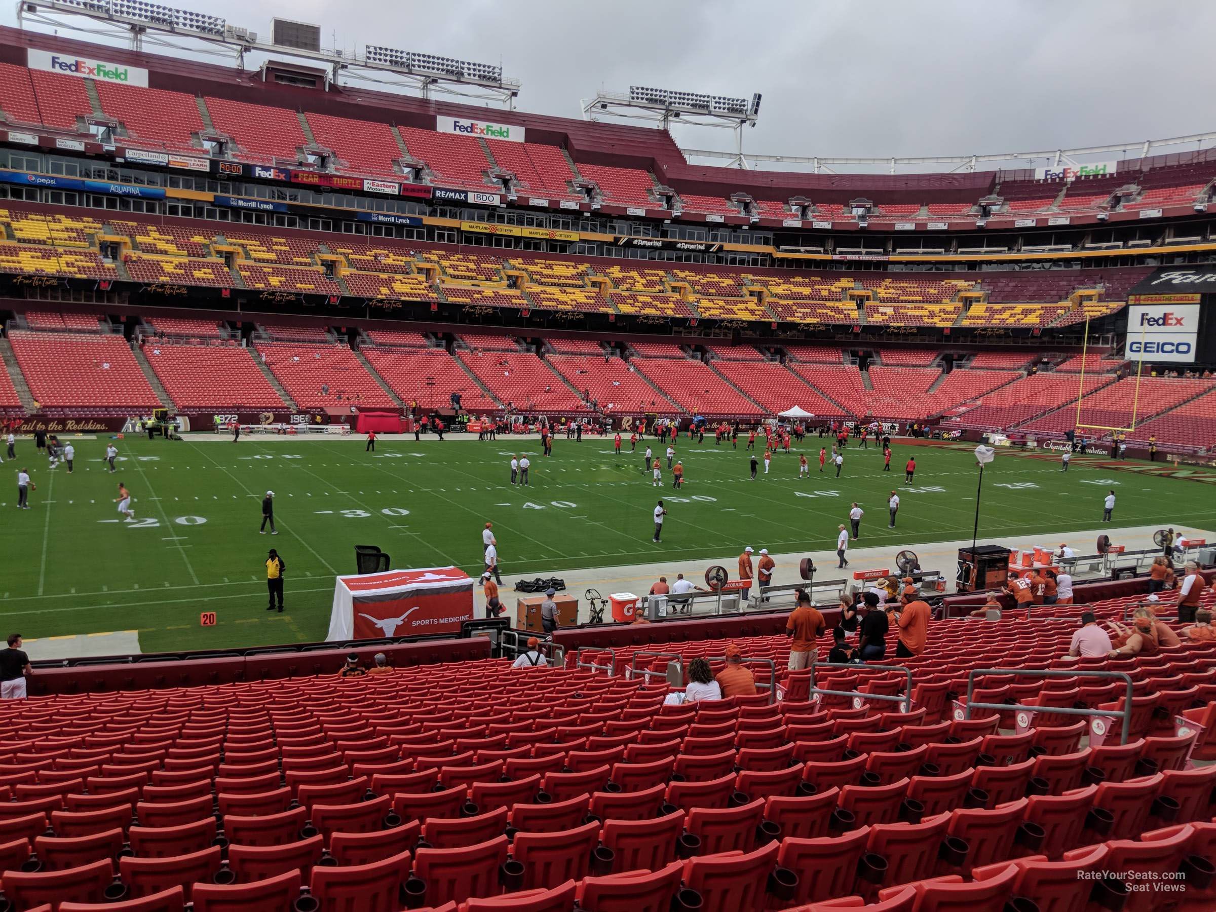 FedExField Section 124 - RateYourSeats.com