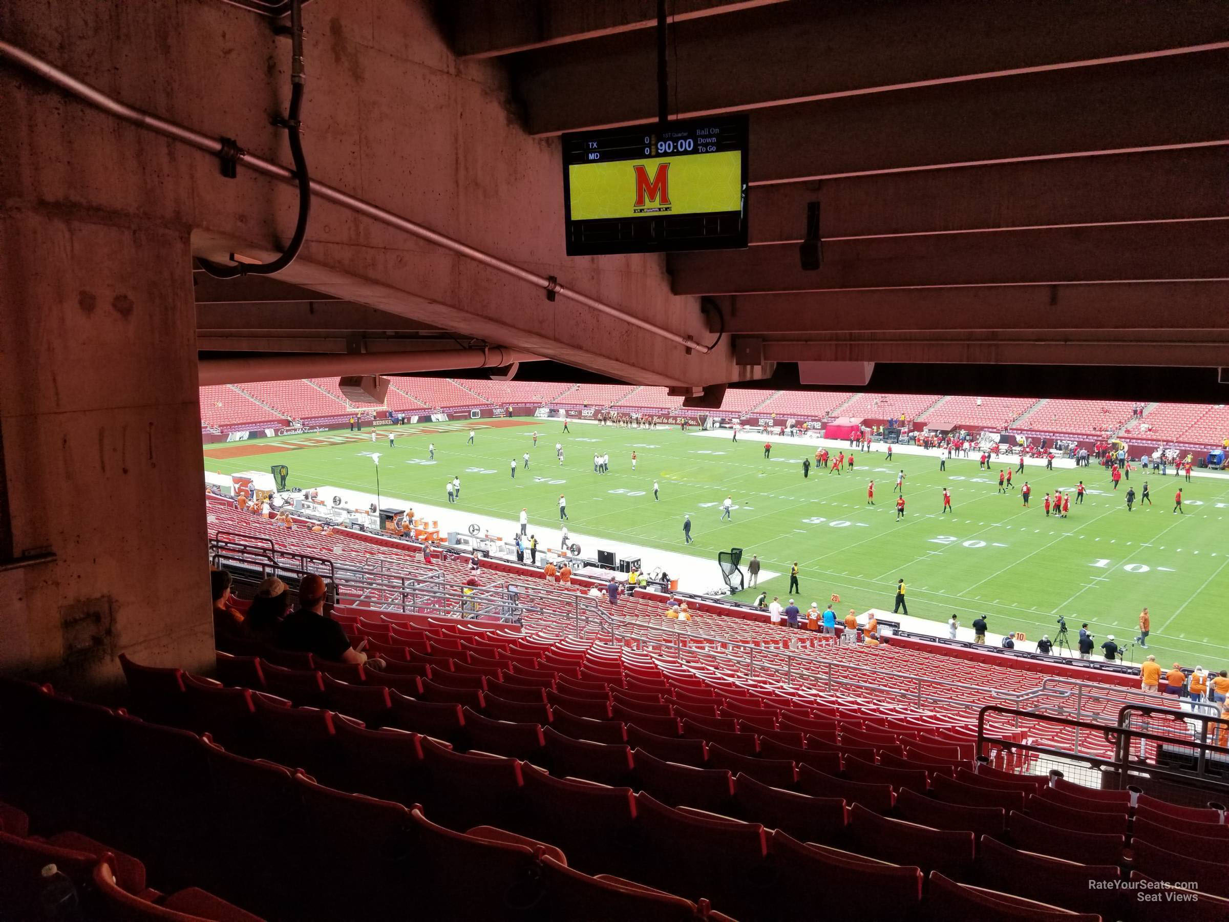 Fedex Field Seating Chart Obstructed View Elcho Table